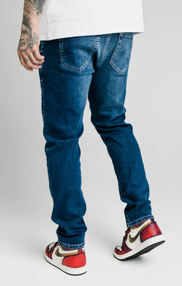 Blue Recycled Straight Cut Jean - Image 3