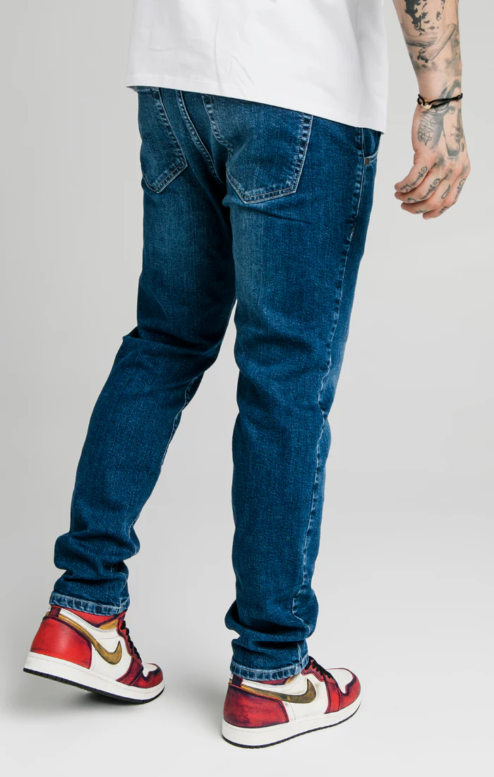 Blue Recycled Straight Cut Jean - Image 4