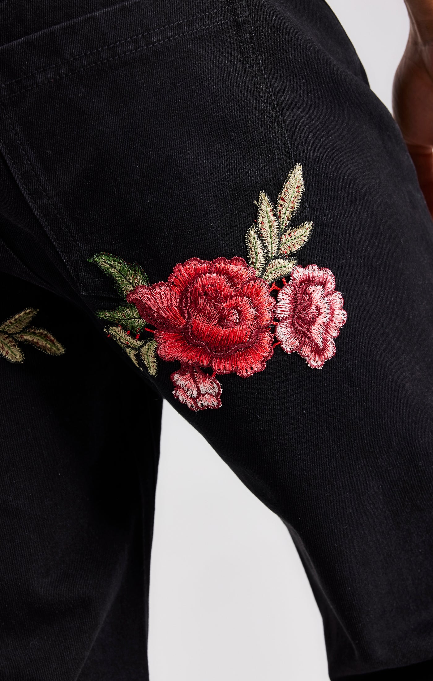 Black Rose Straight Cut Denim - Image 6