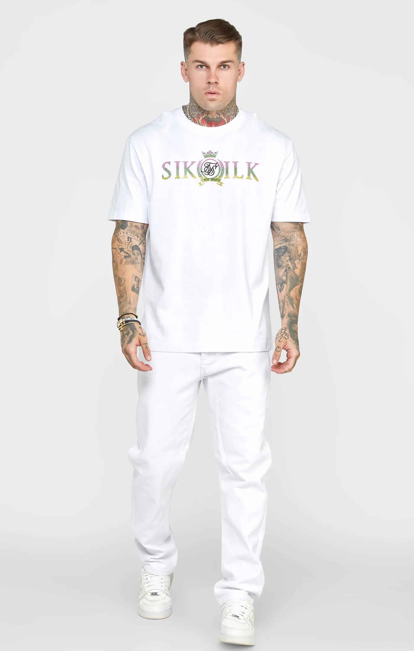 White Rose Straight Cut Denim - Image 3