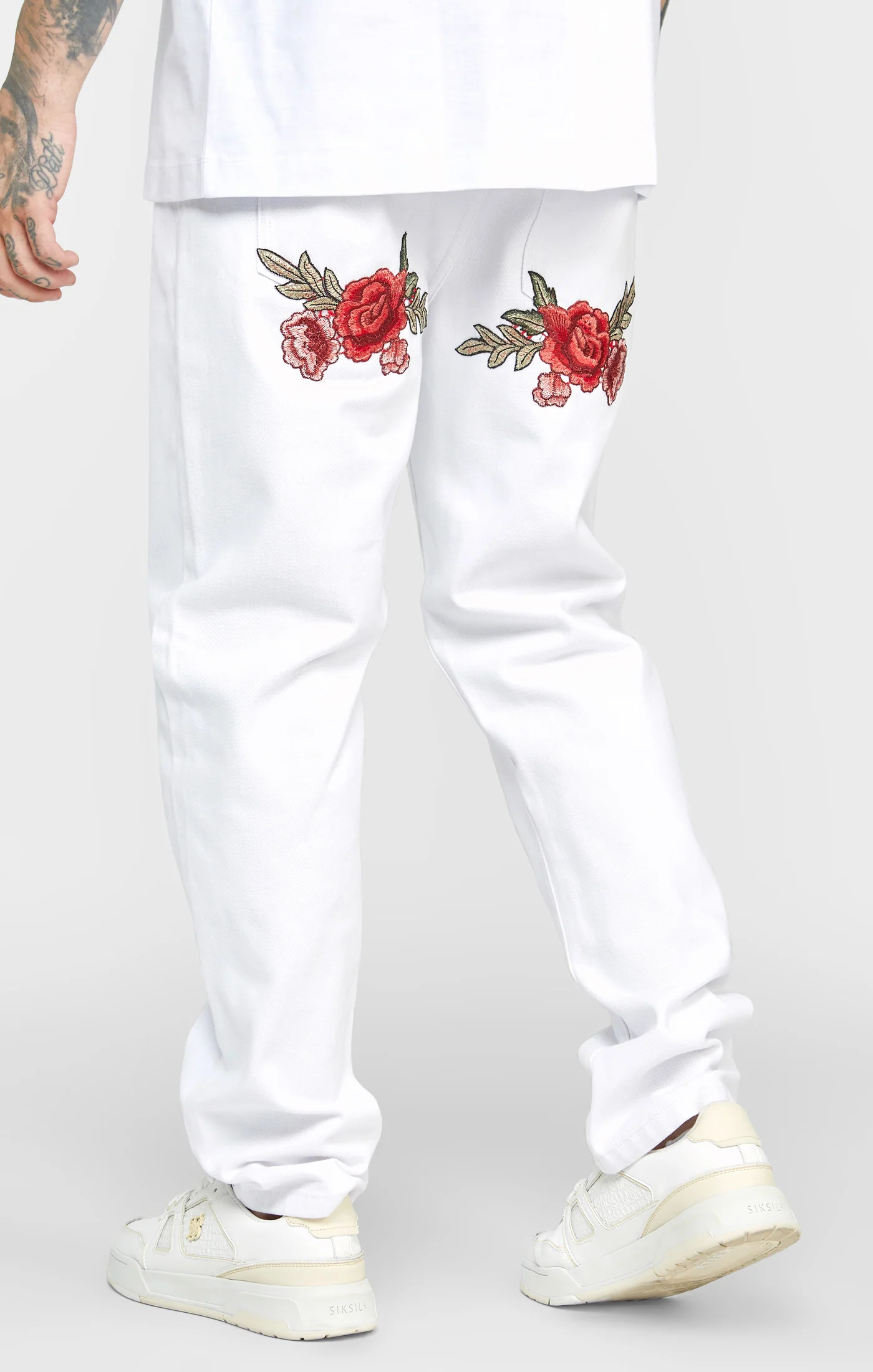 White Rose Straight Cut Denim - Image 4