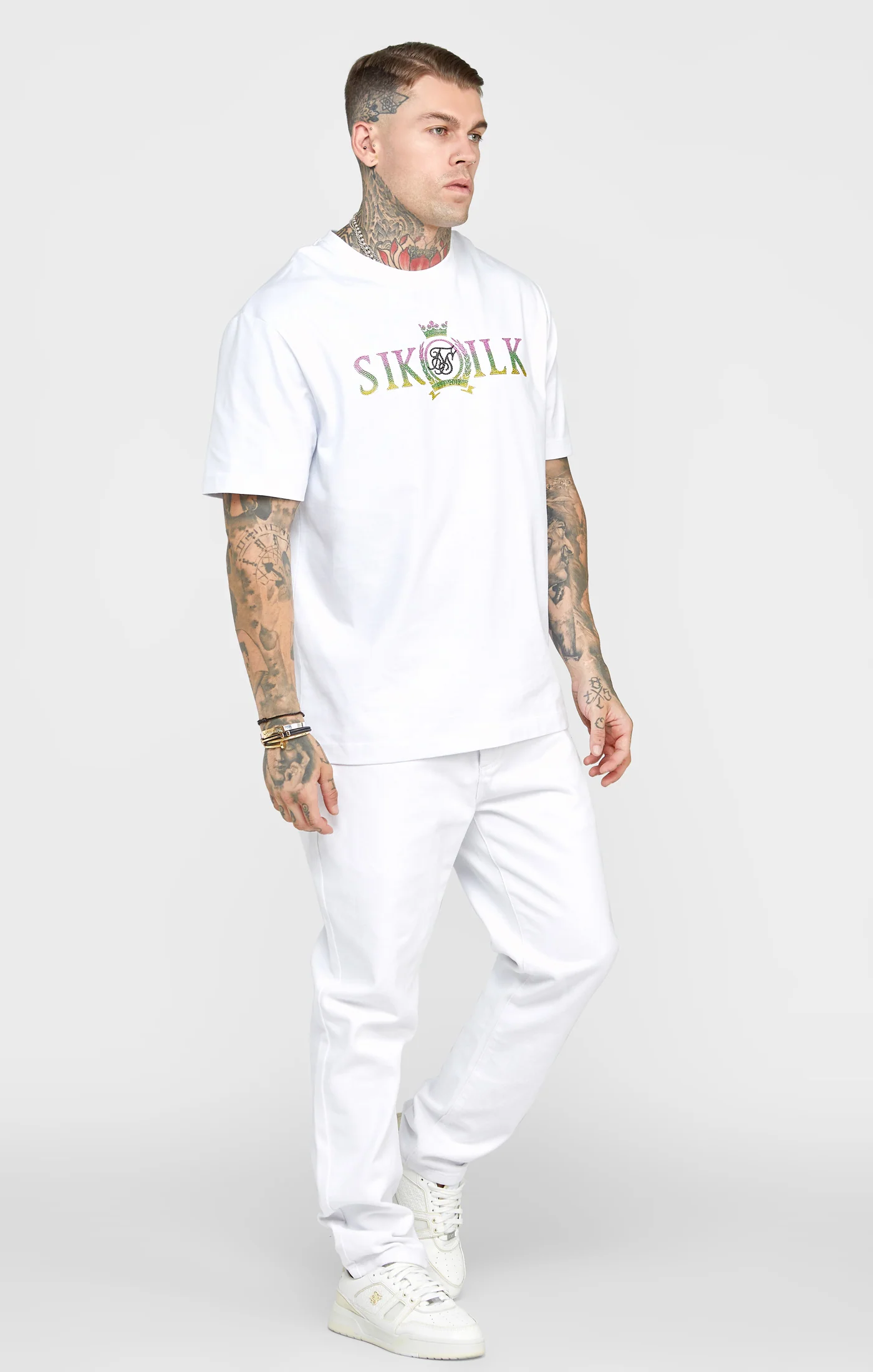 White Rose Straight Cut Denim - Image 6