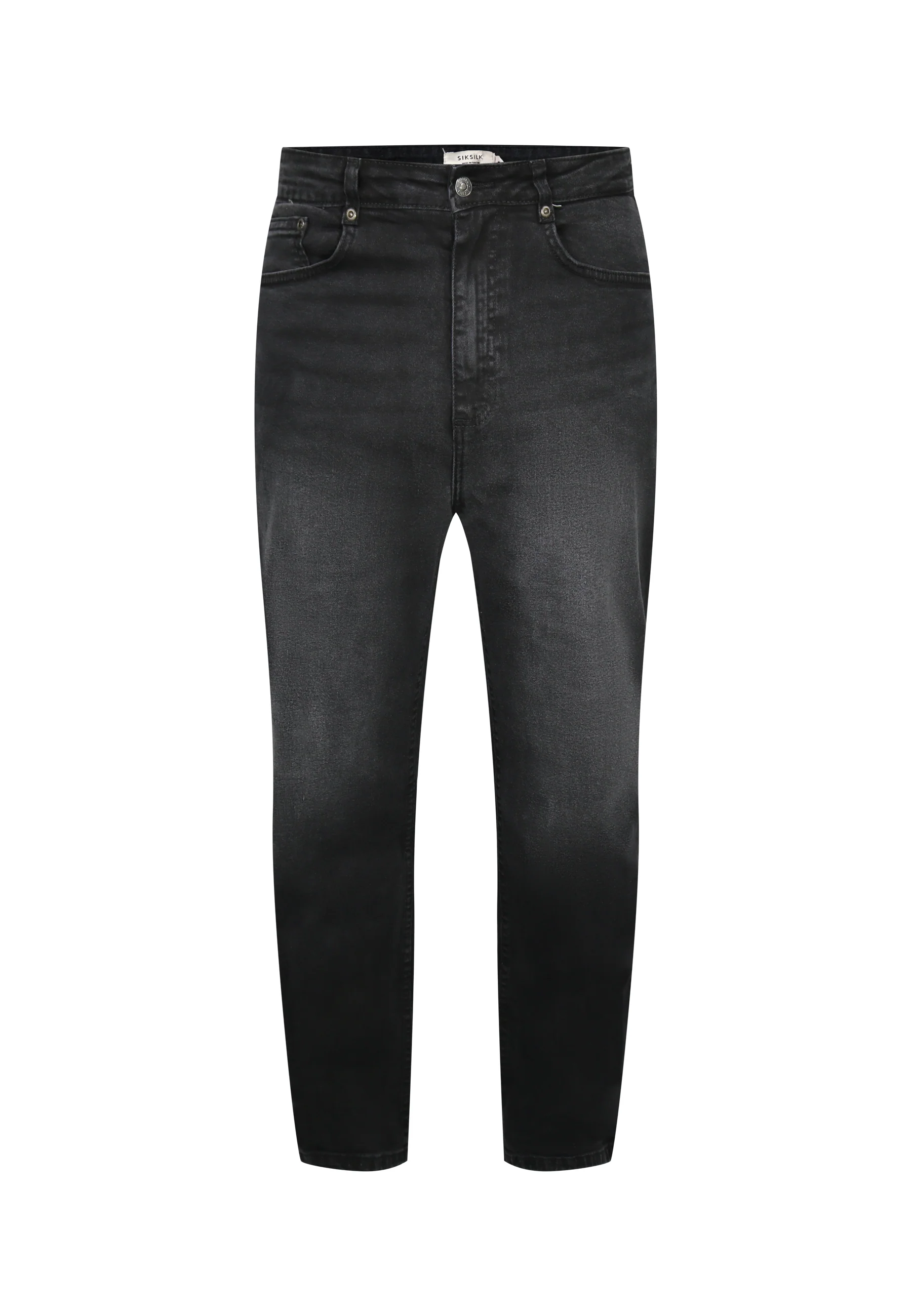 Straight Fit Jeans Washed Black - Image 6