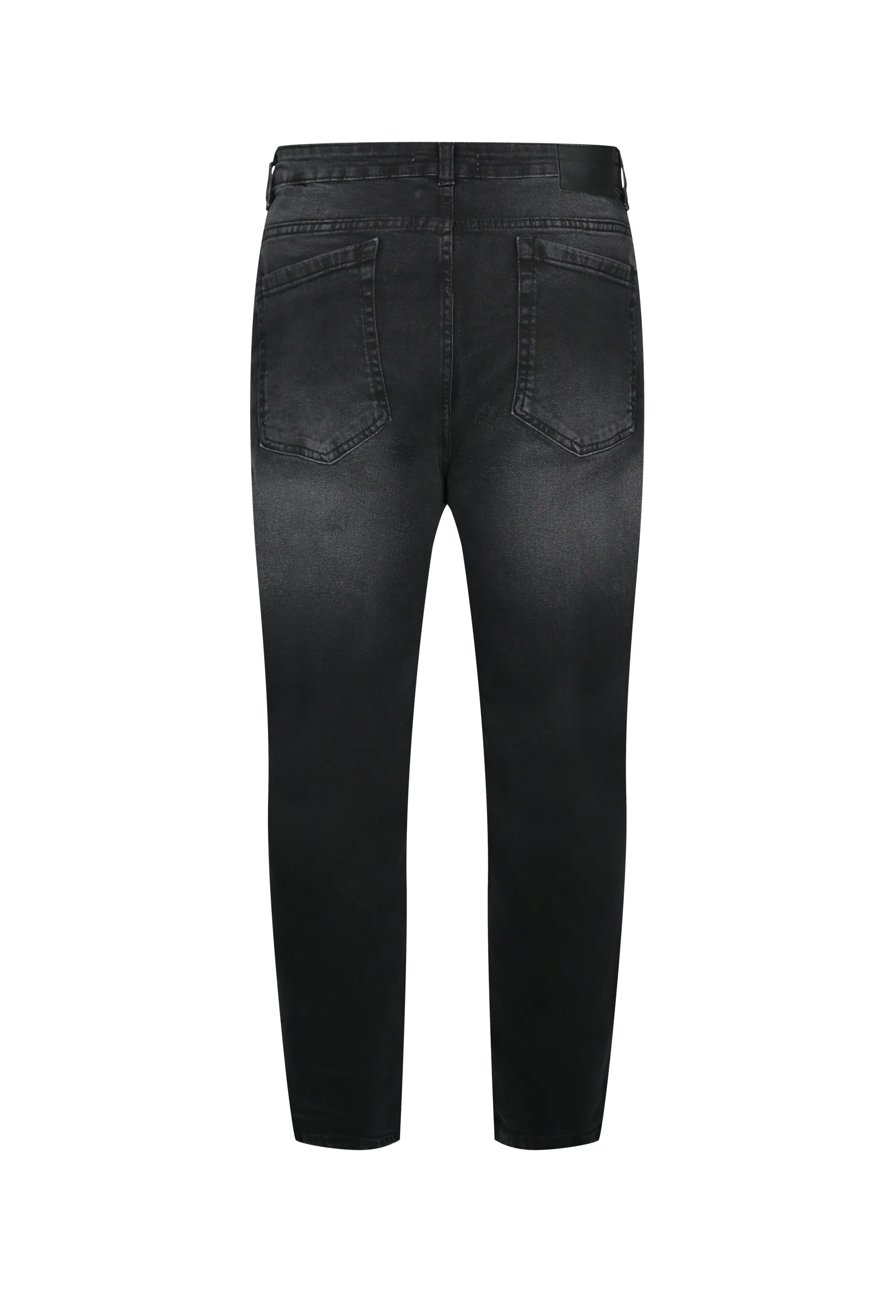 Straight Fit Jeans Washed Black - Image 7