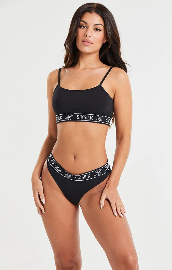 Black Strap Bralette - Image 4