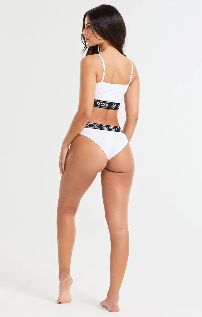 White Strap Bralette - Image 2