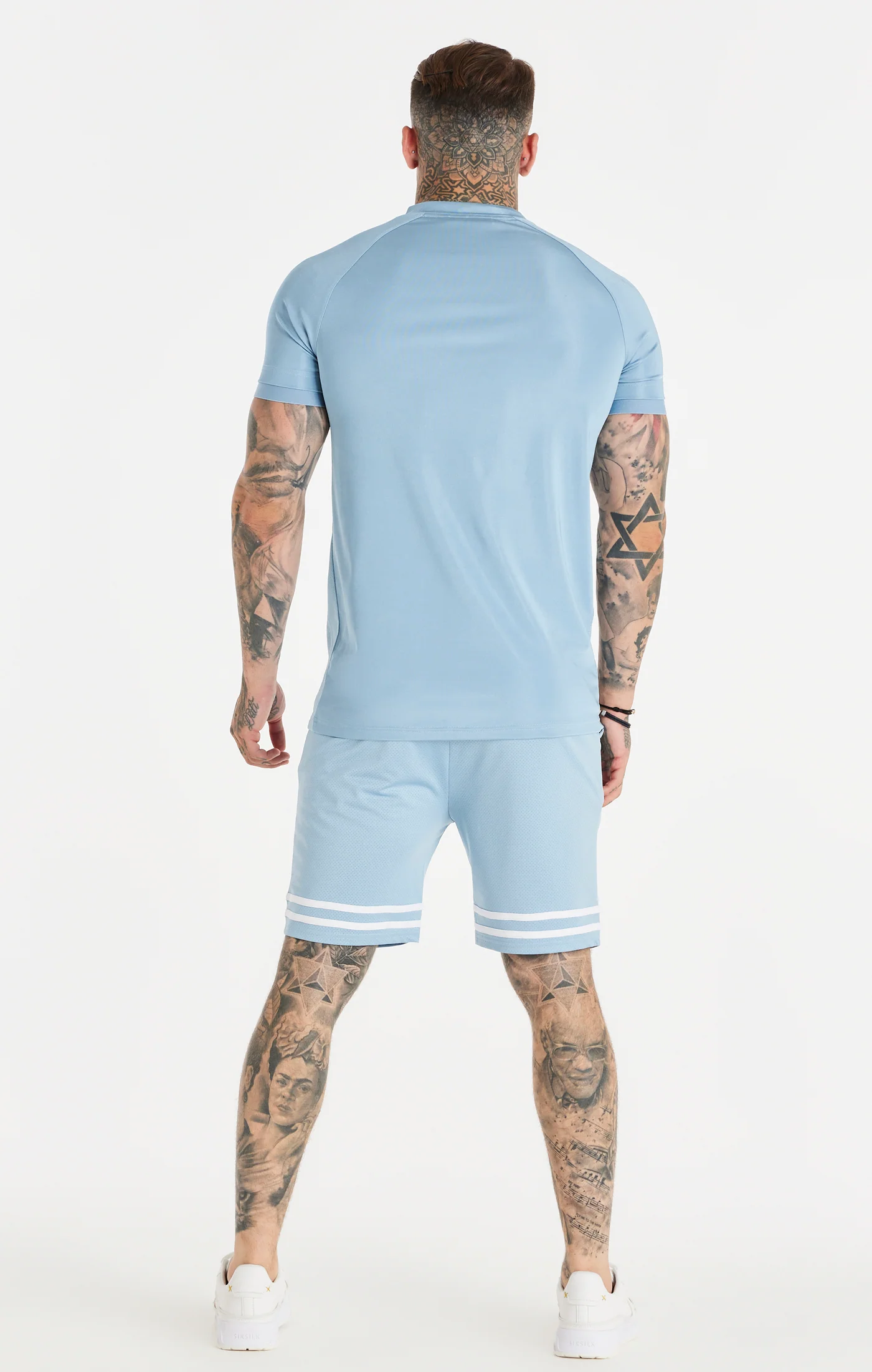 Blue Stretch Sports T-Shirt - Image 5