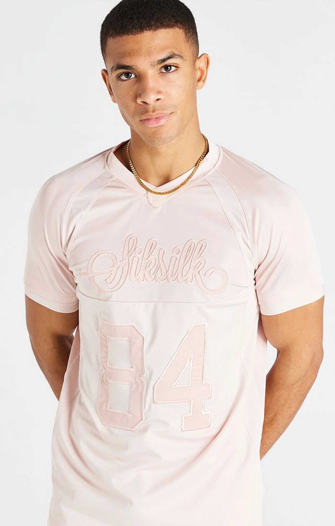 Pink Stretch Sports T-Shirt