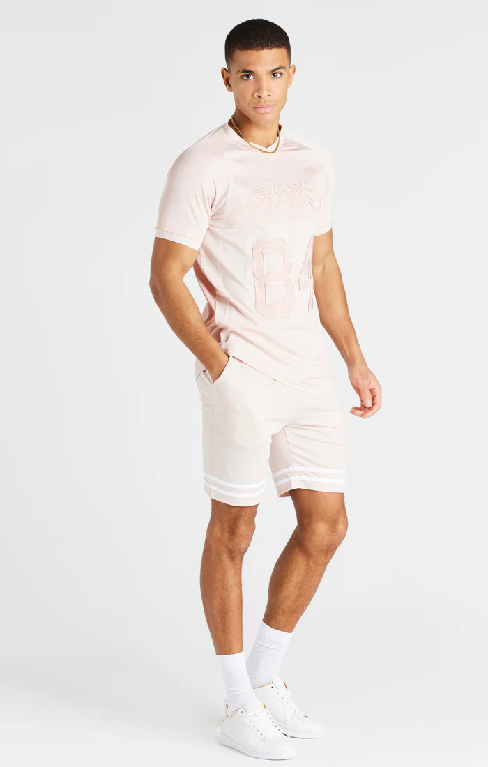 Pink Stretch Sports T-Shirt - Image 6