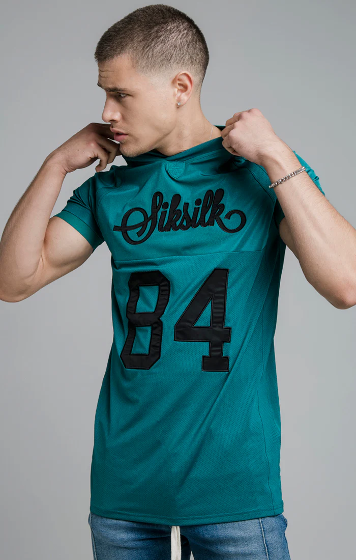 Teal Stretch Sports T-Shirt