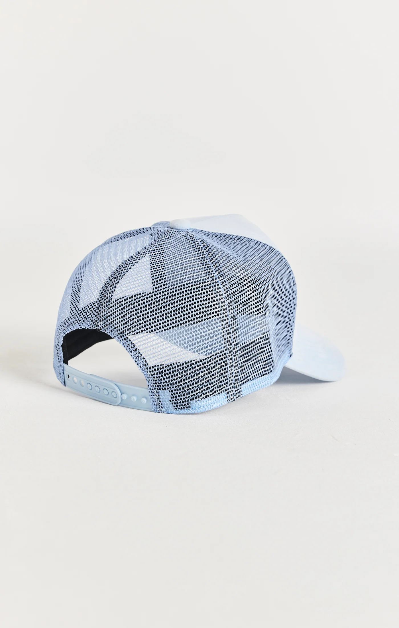 Blue Sueded Mesh 89 Trucker Cap - Image 4