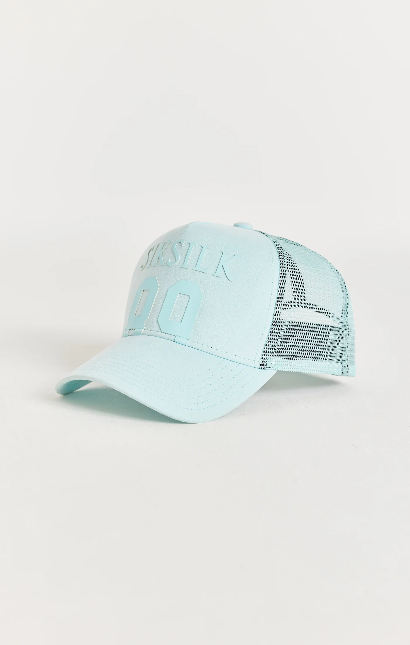 Green Sueded Mesh 89 Trucker Cap