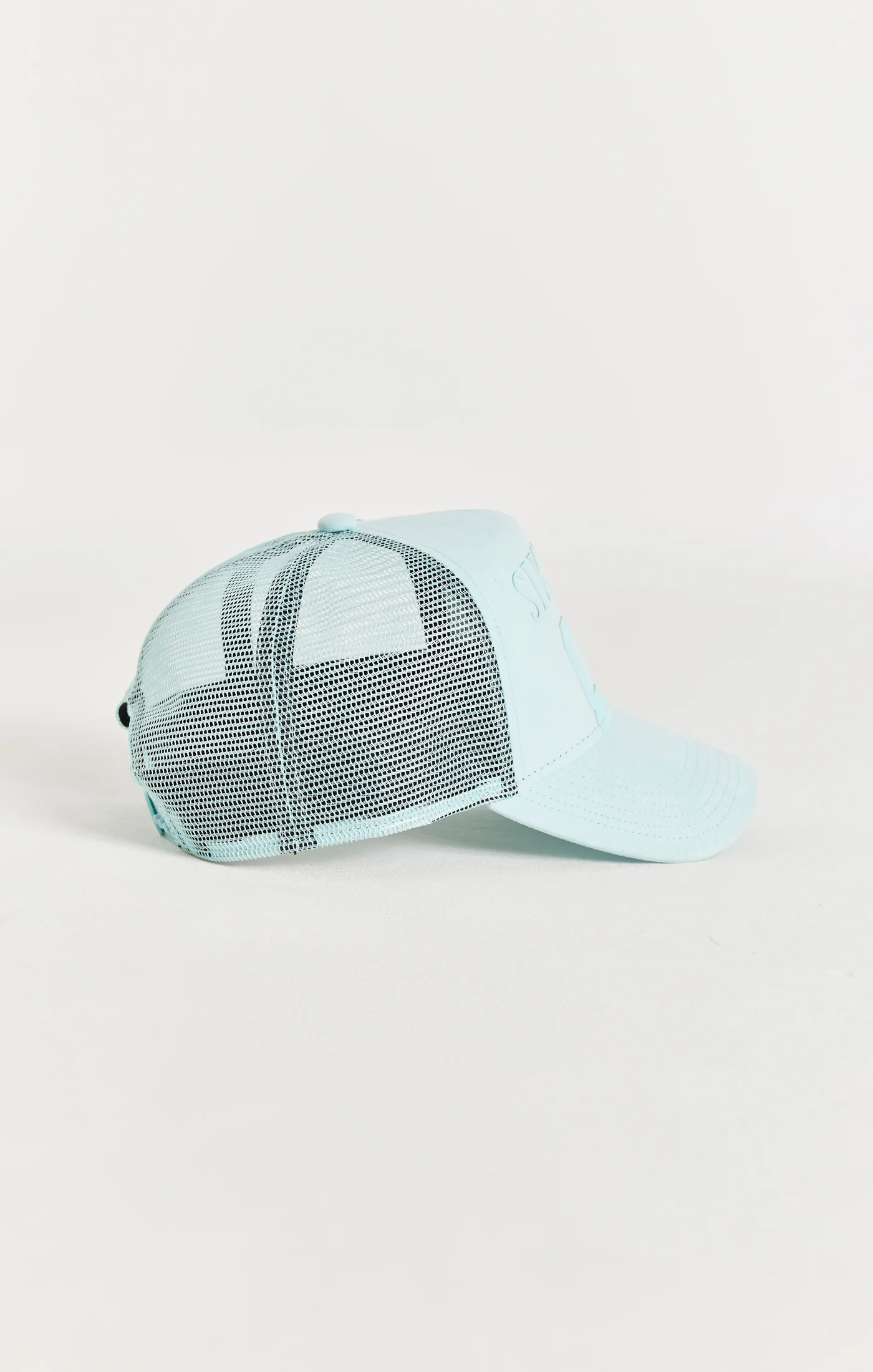 Green Sueded Mesh 89 Trucker Cap - Image 3