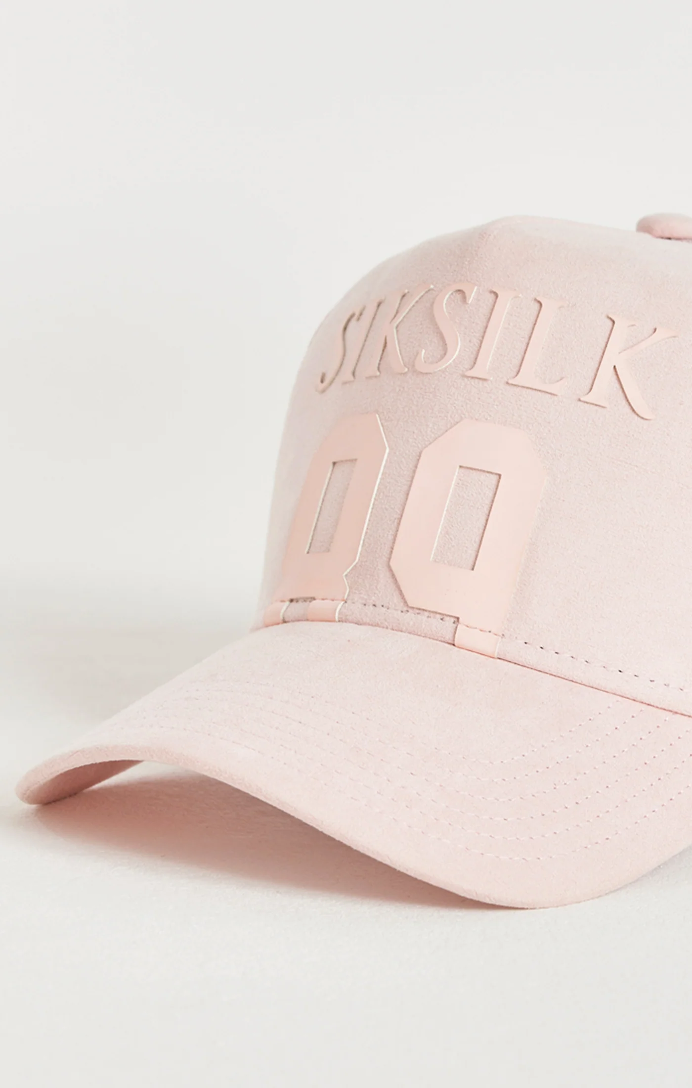 Pink Sueded Mesh 89 Trucker Cap - Image 2