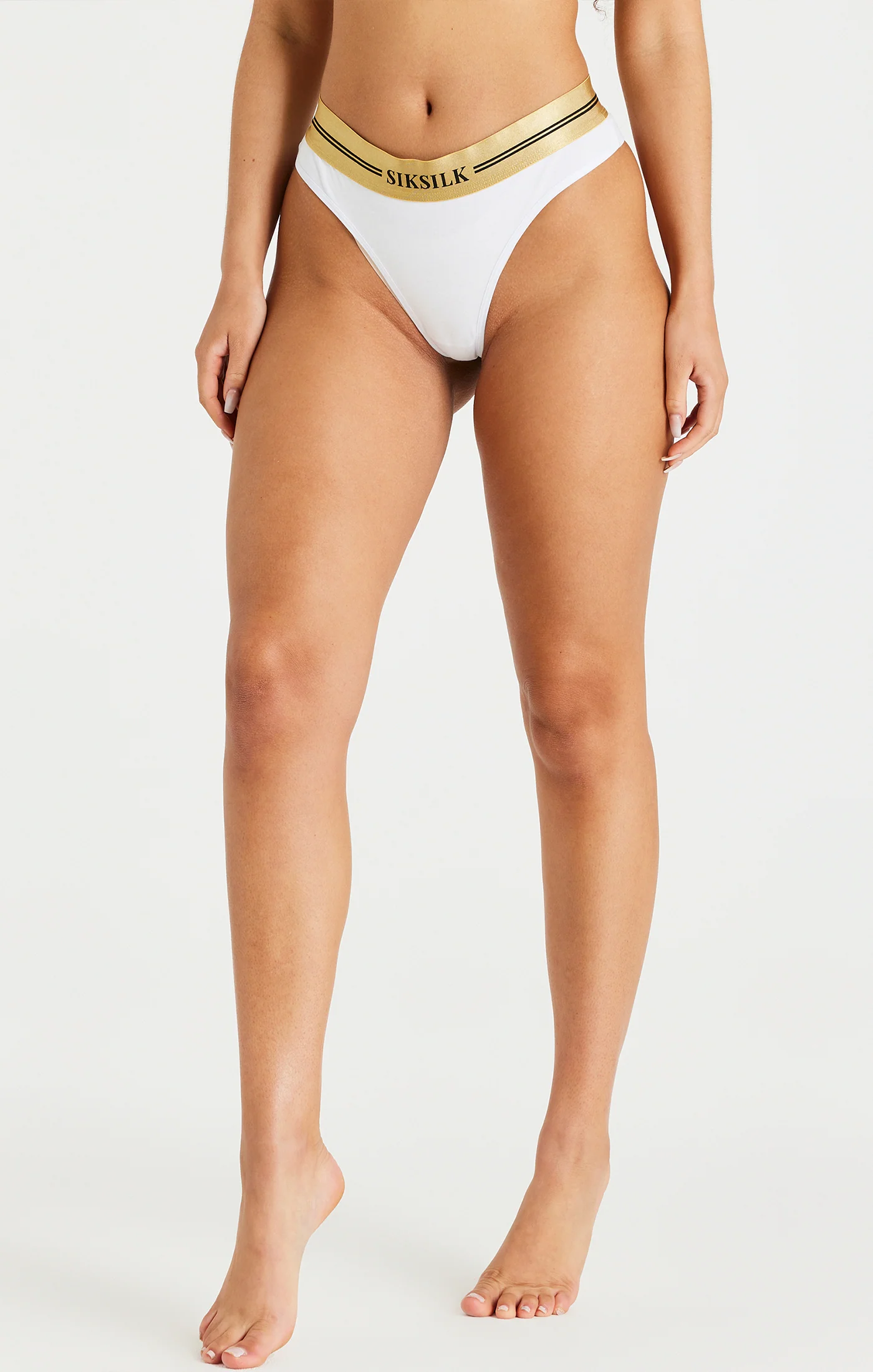 Black, White And Grey Pack Of 3 Thong - Image 2