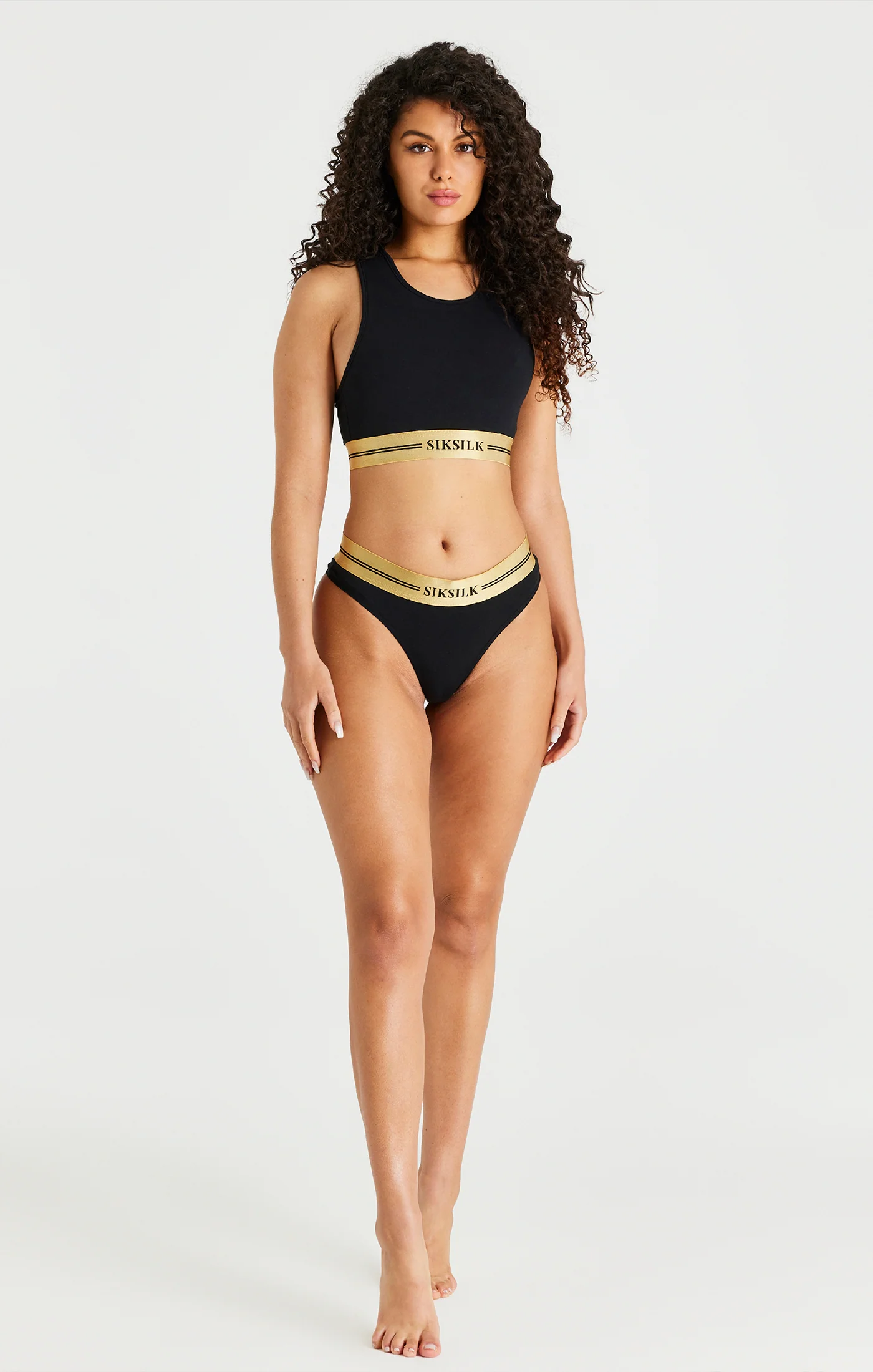 Black Racerback Bralette - Image 3