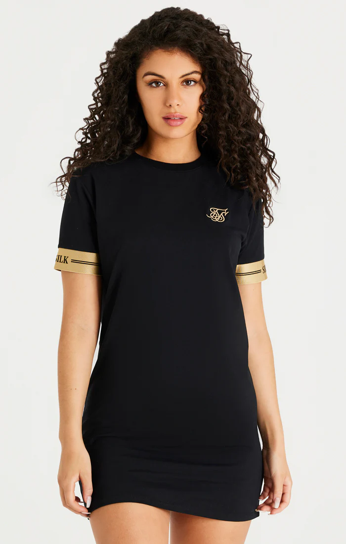 Black T-Shirt Dress - Image 2