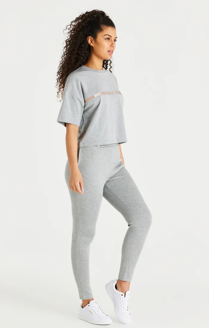Grey Marl Track Pant - Image 4