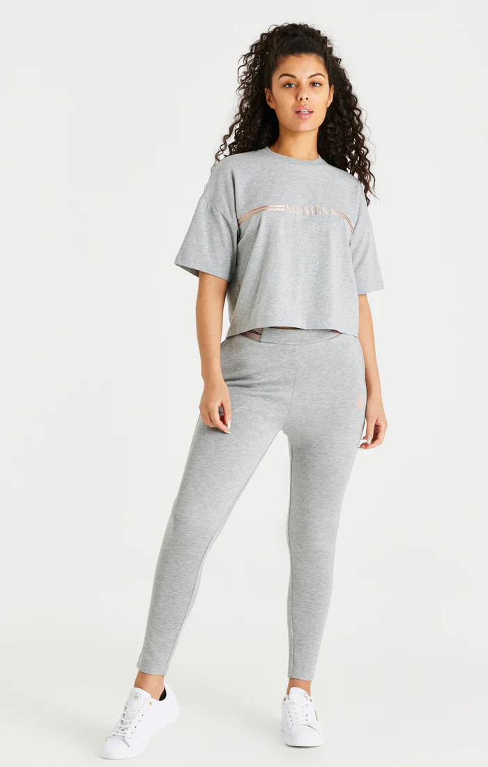 Grey Marl Track Pant - Image 5
