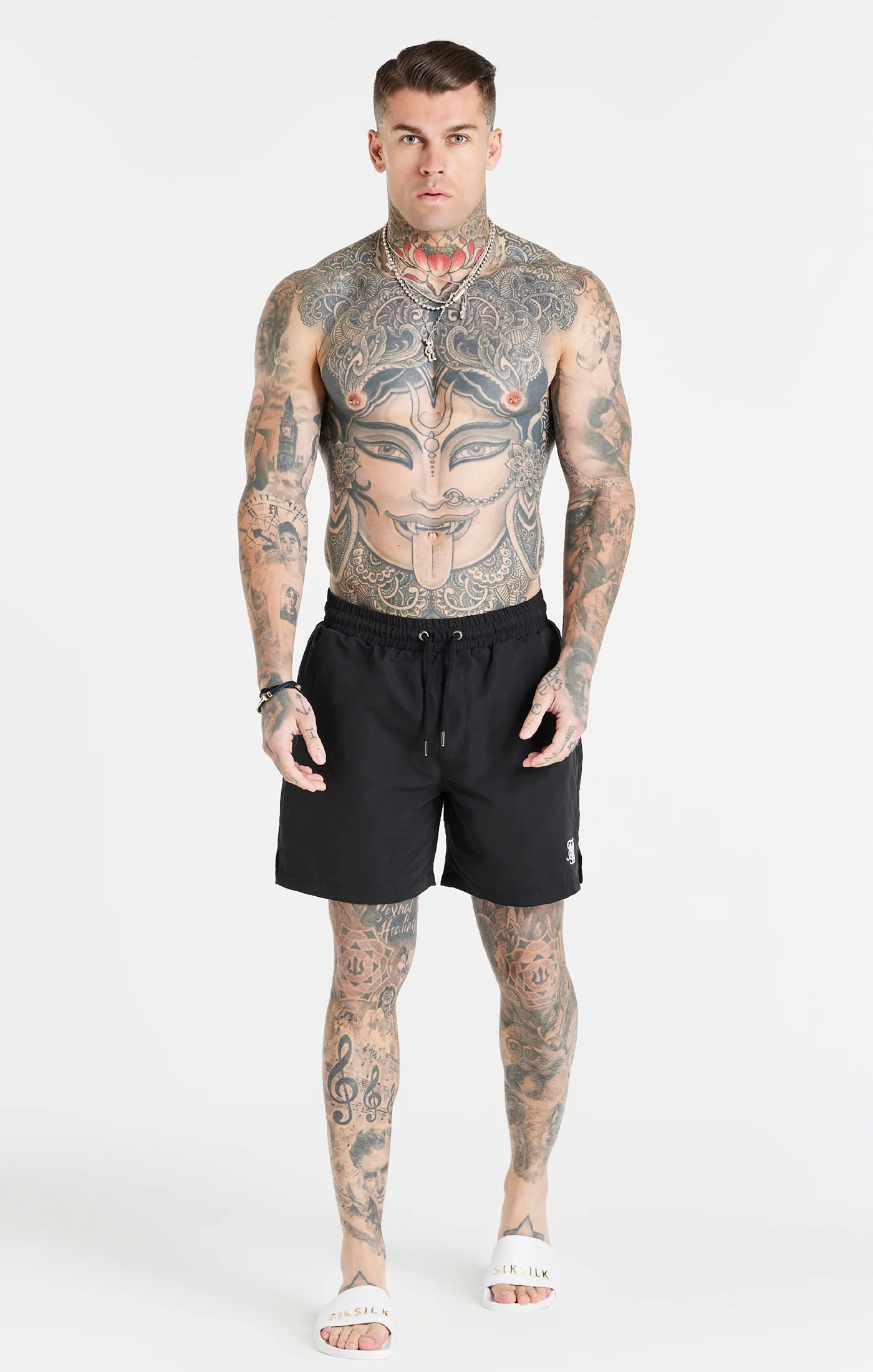 Black Essential Swim Short - Image 3