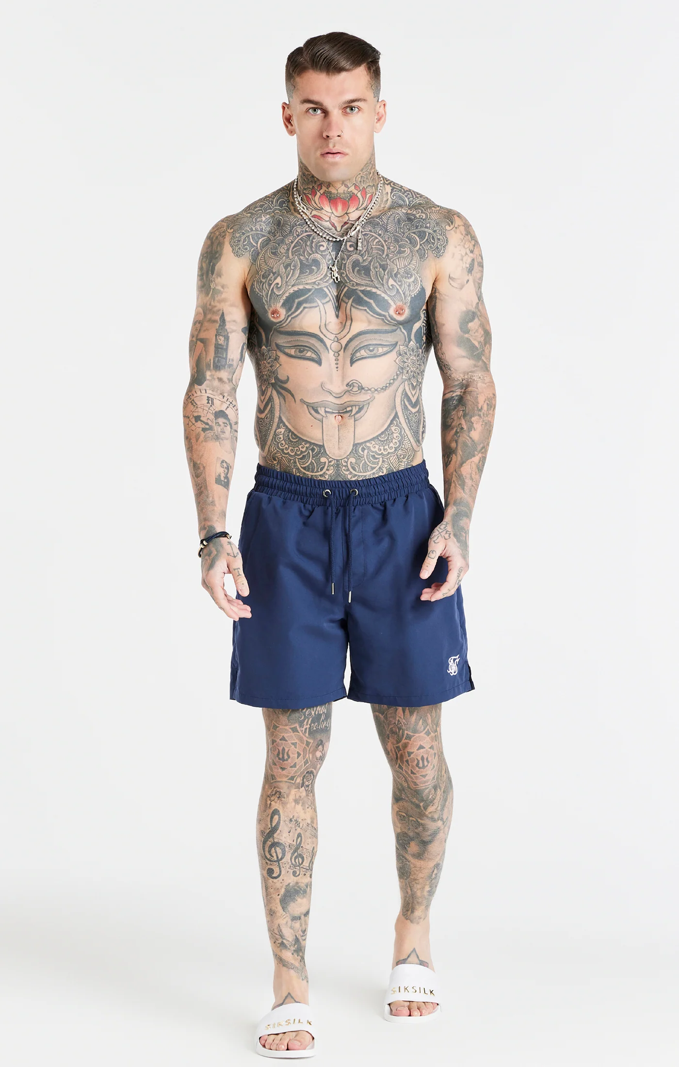 Navy Essential Swim Short - Image 3