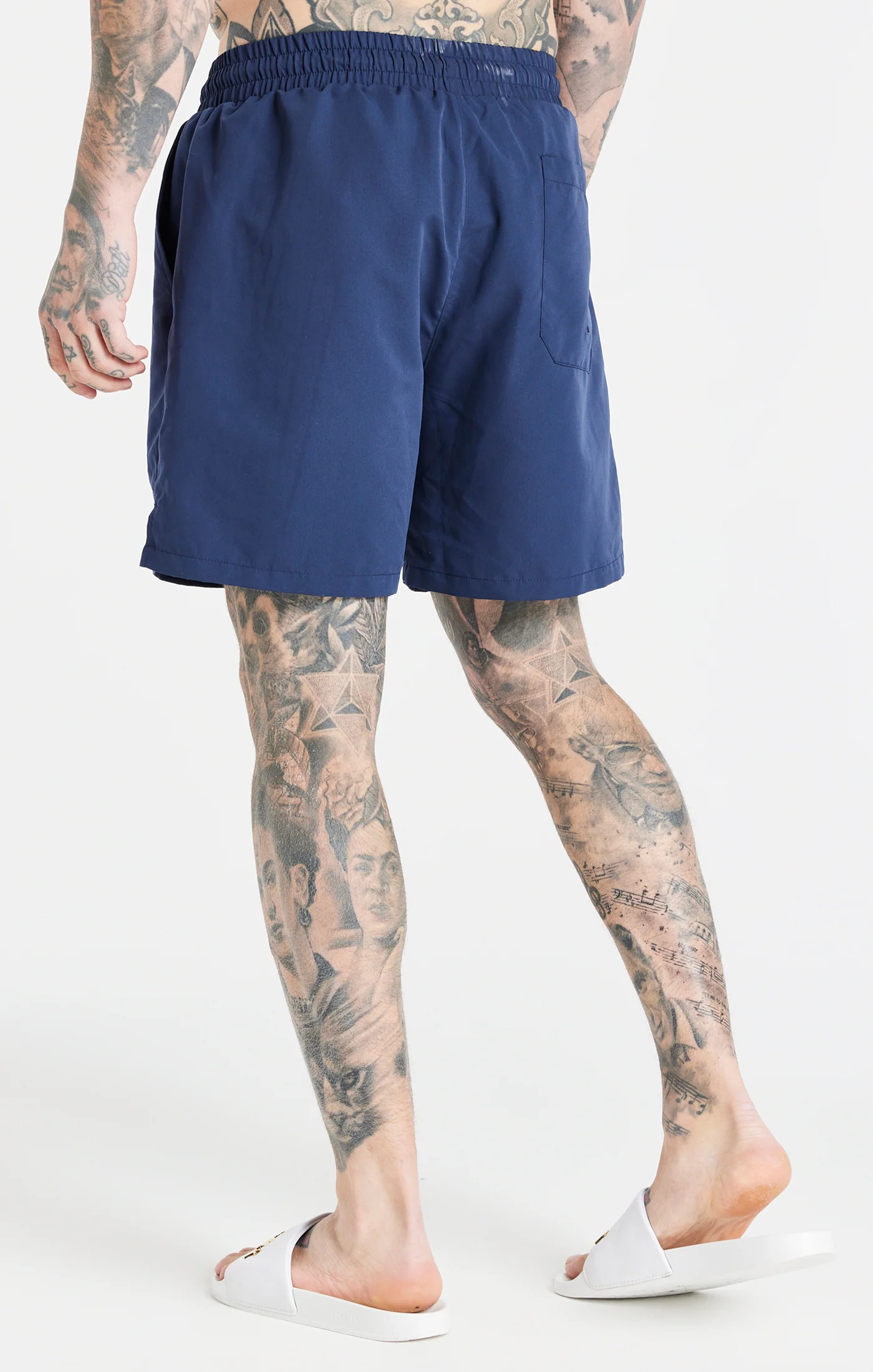 Navy Essential Swim Short - Image 4