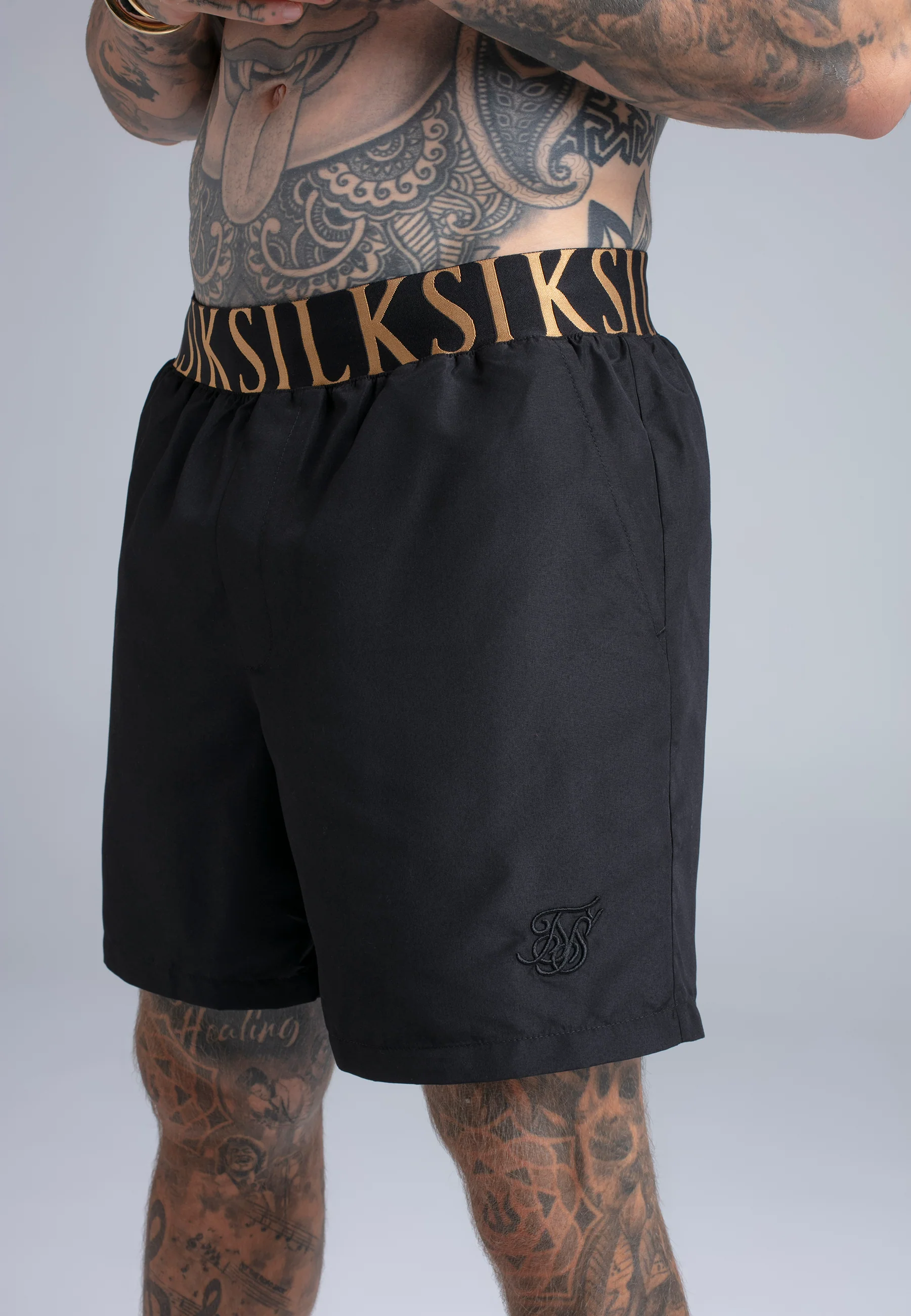 Black Swim Shorts - Image 3