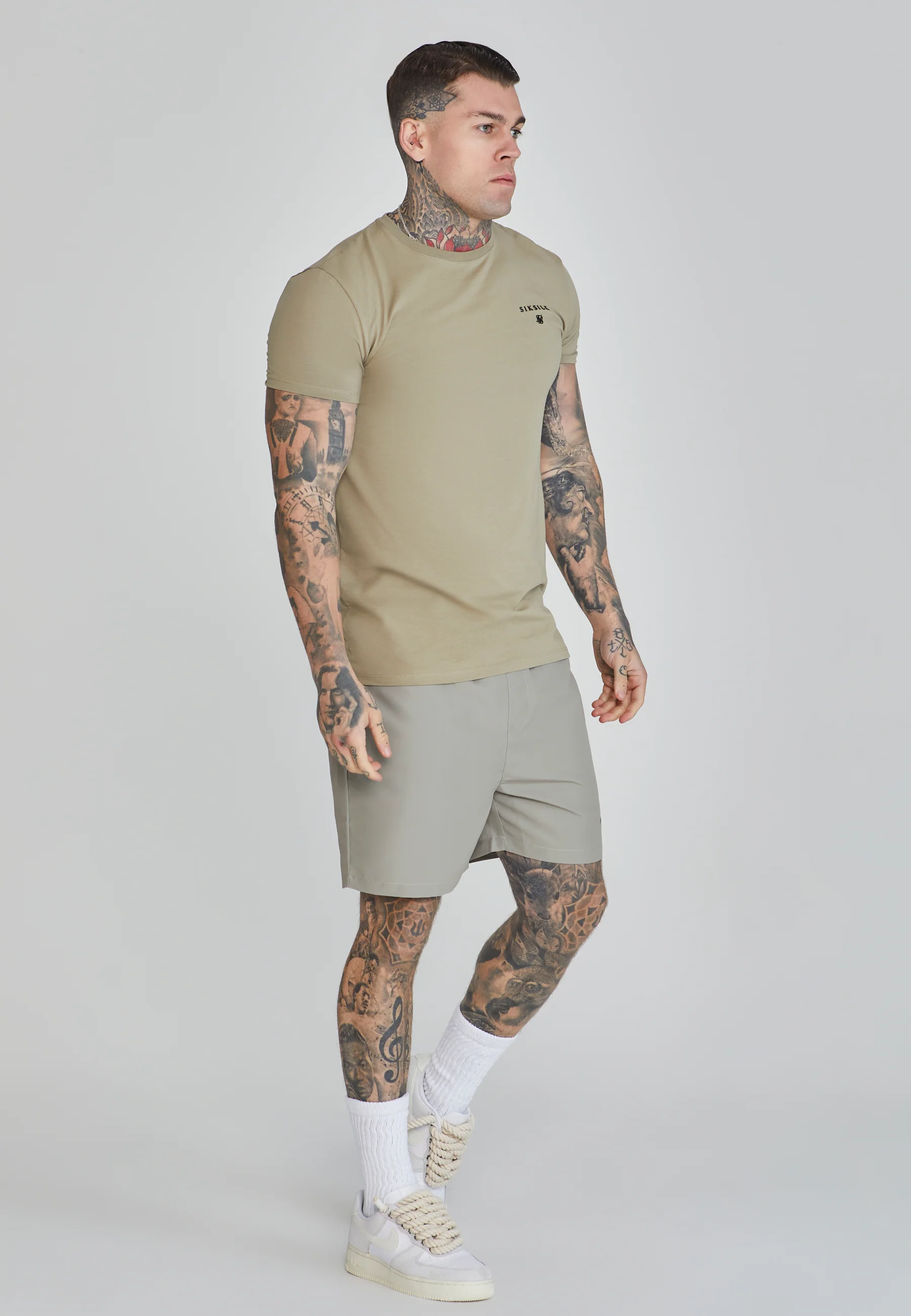 Khaki Swim Shorts - Image 2