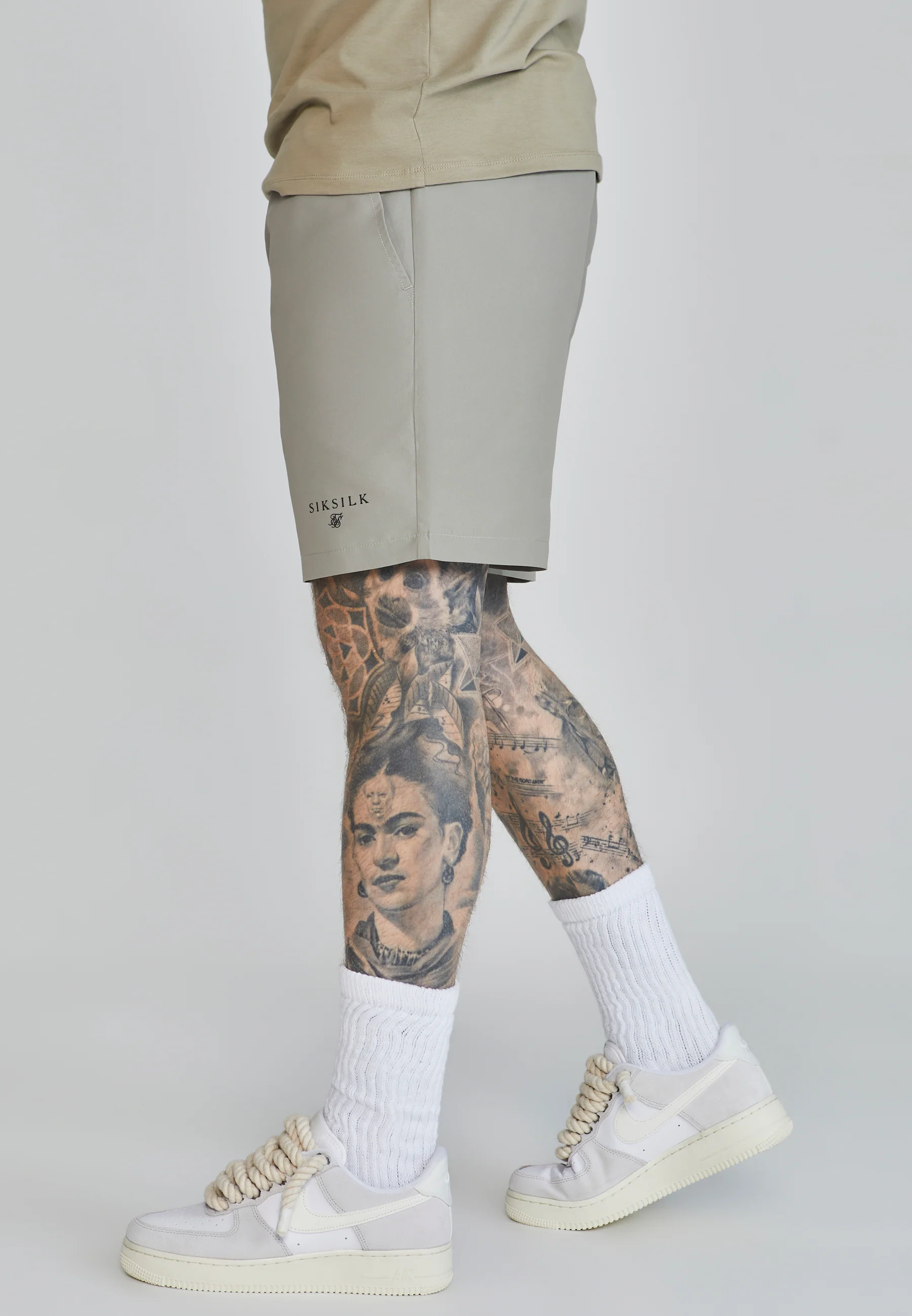 Khaki Swim Shorts - Image 3