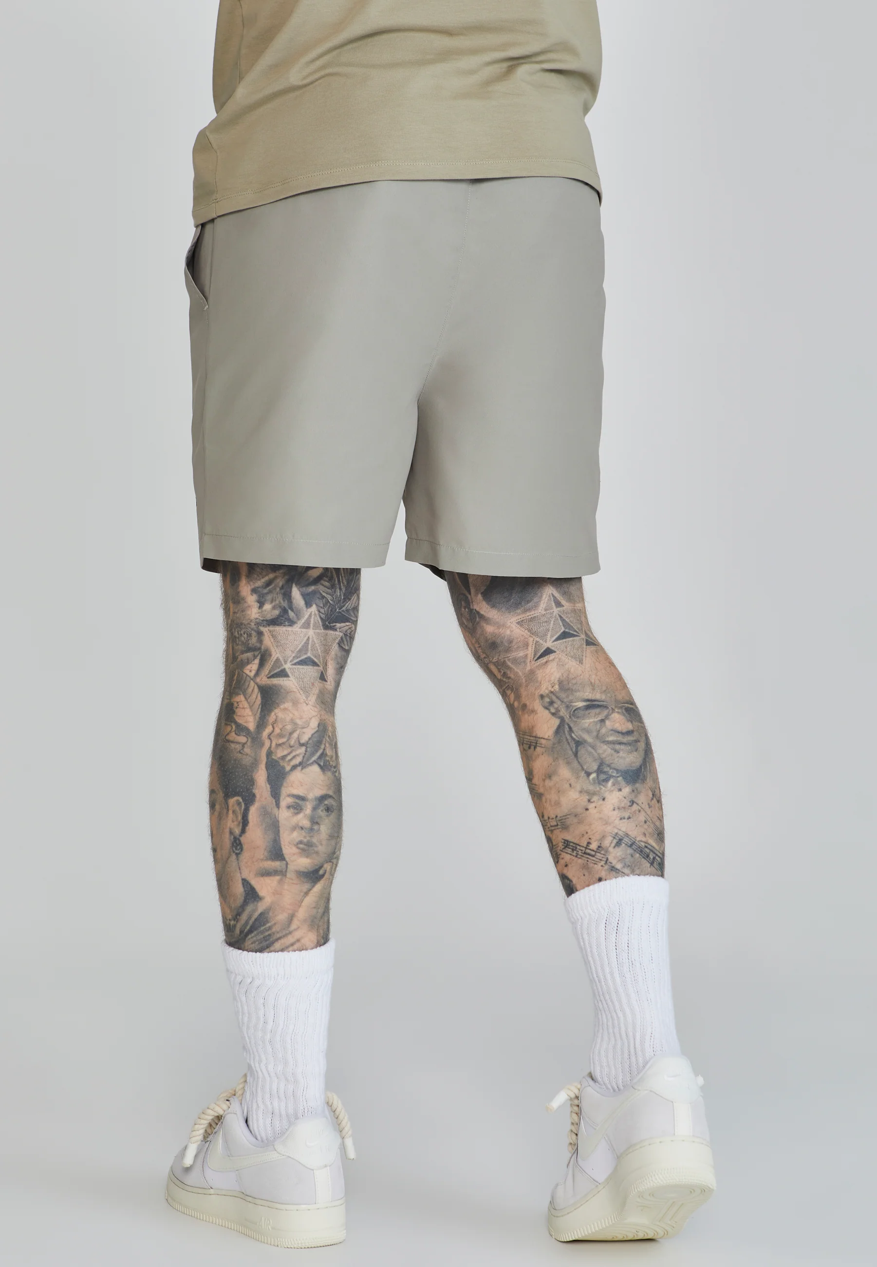 Khaki Swim Shorts - Image 4