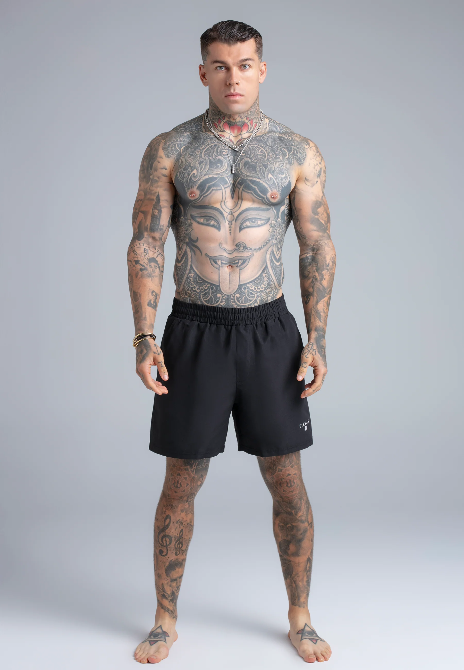 Black Swim Shorts - Image 3