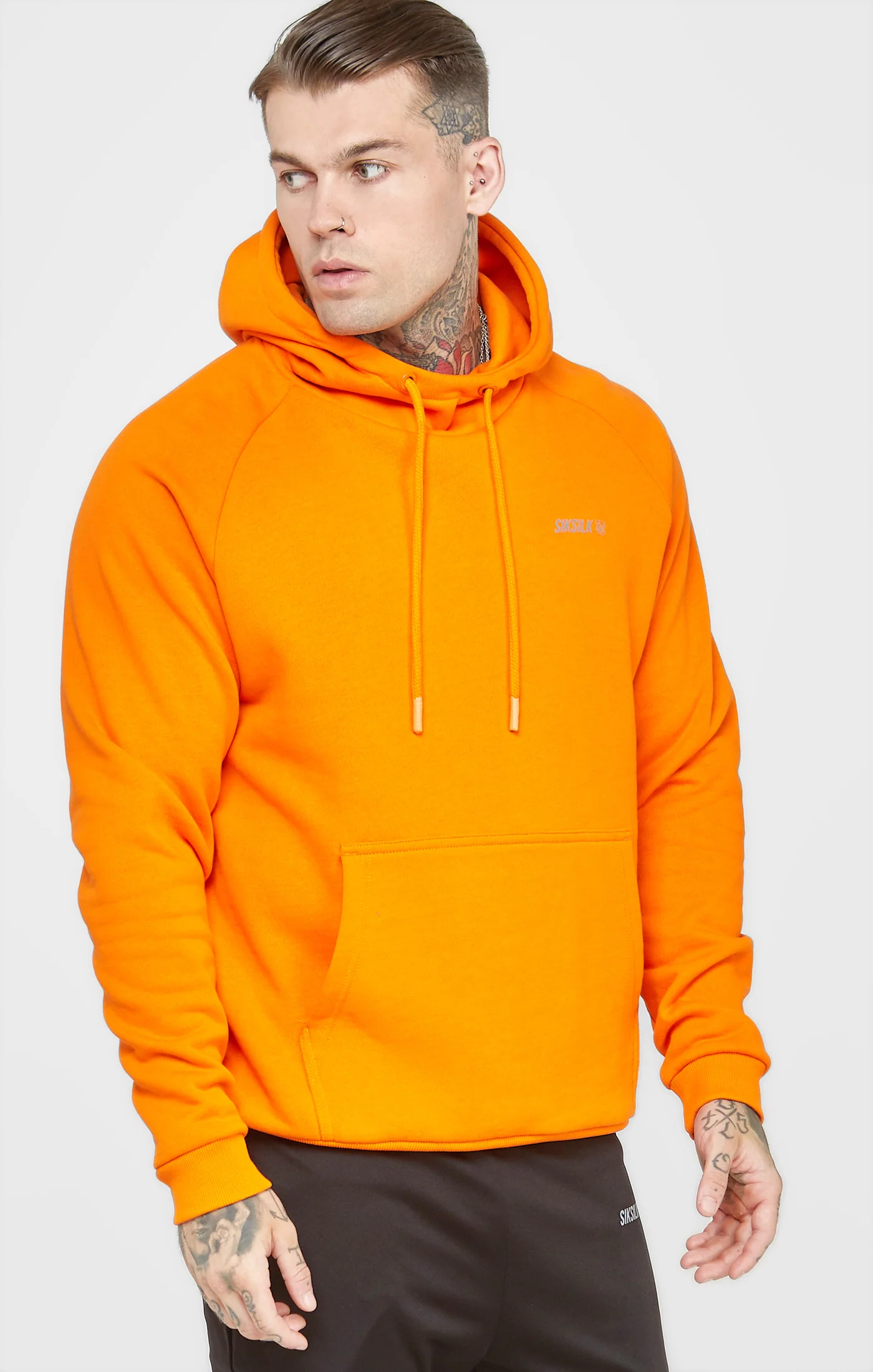 Orange Sports Hoodie