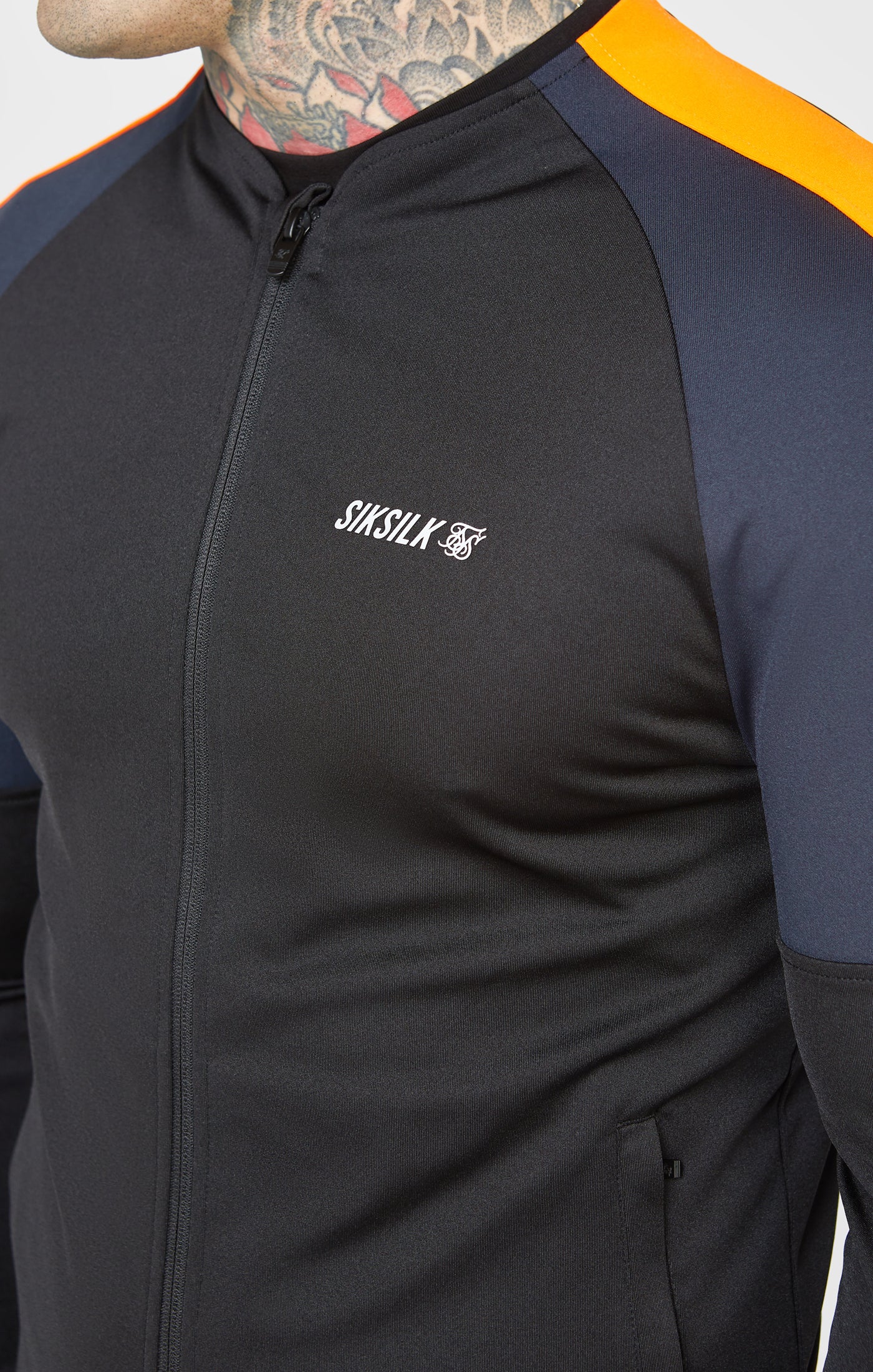 Black Sports Training Jacket - Image 2