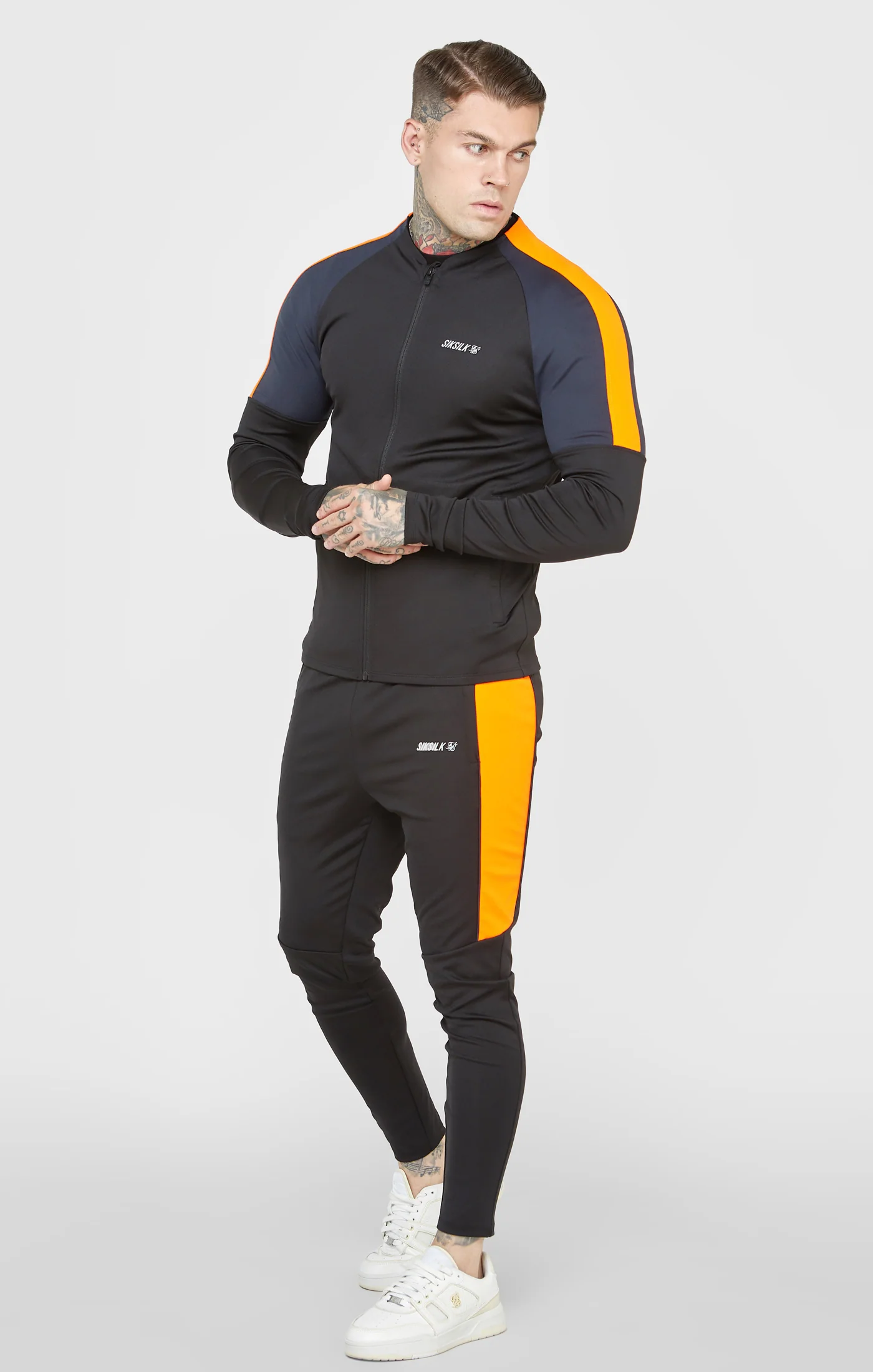 Black Sports Training Jacket - Image 3