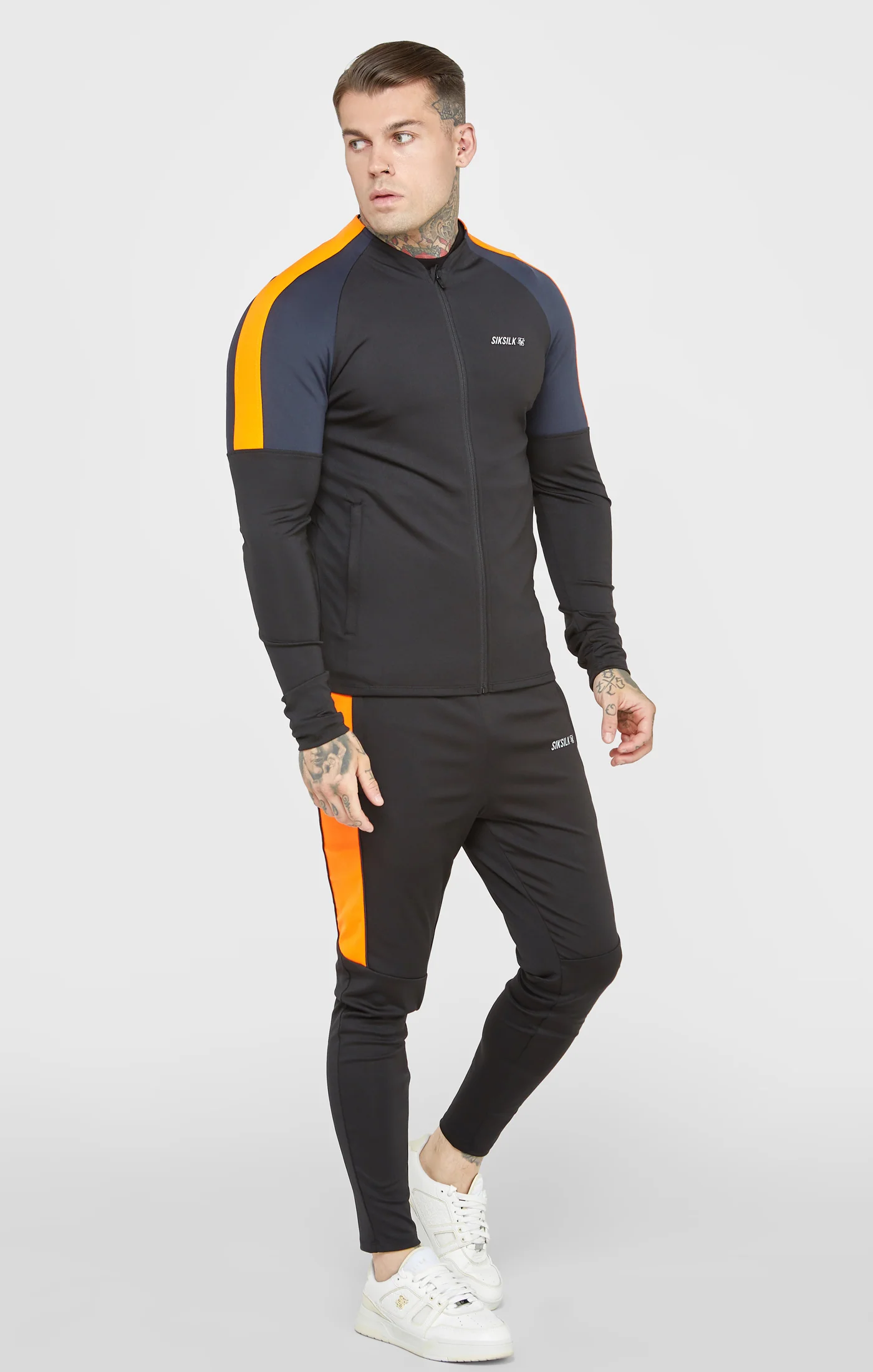 Black Sports Training Jacket - Image 4