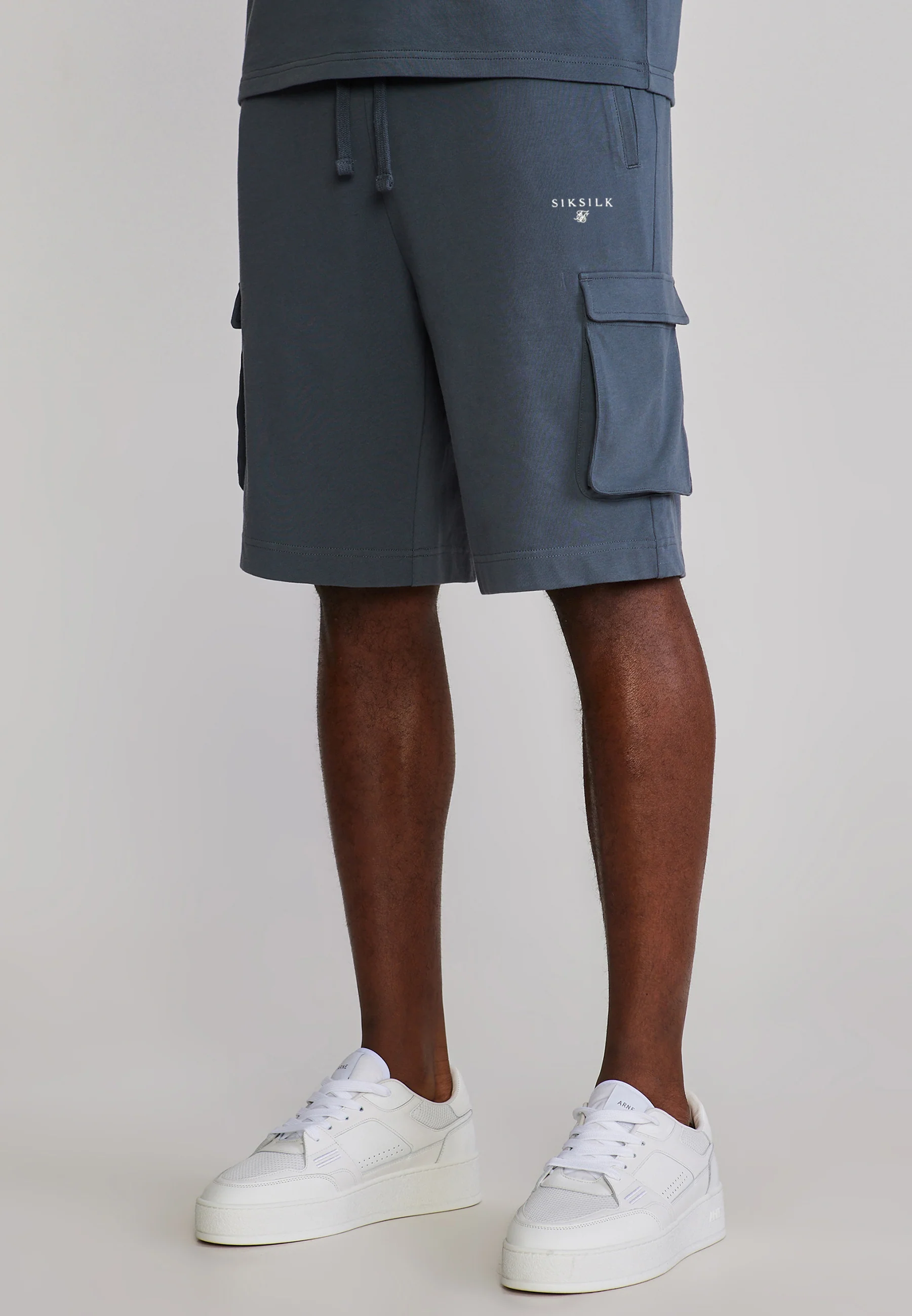 Grey T-Shirt and Shorts Set - Image 3