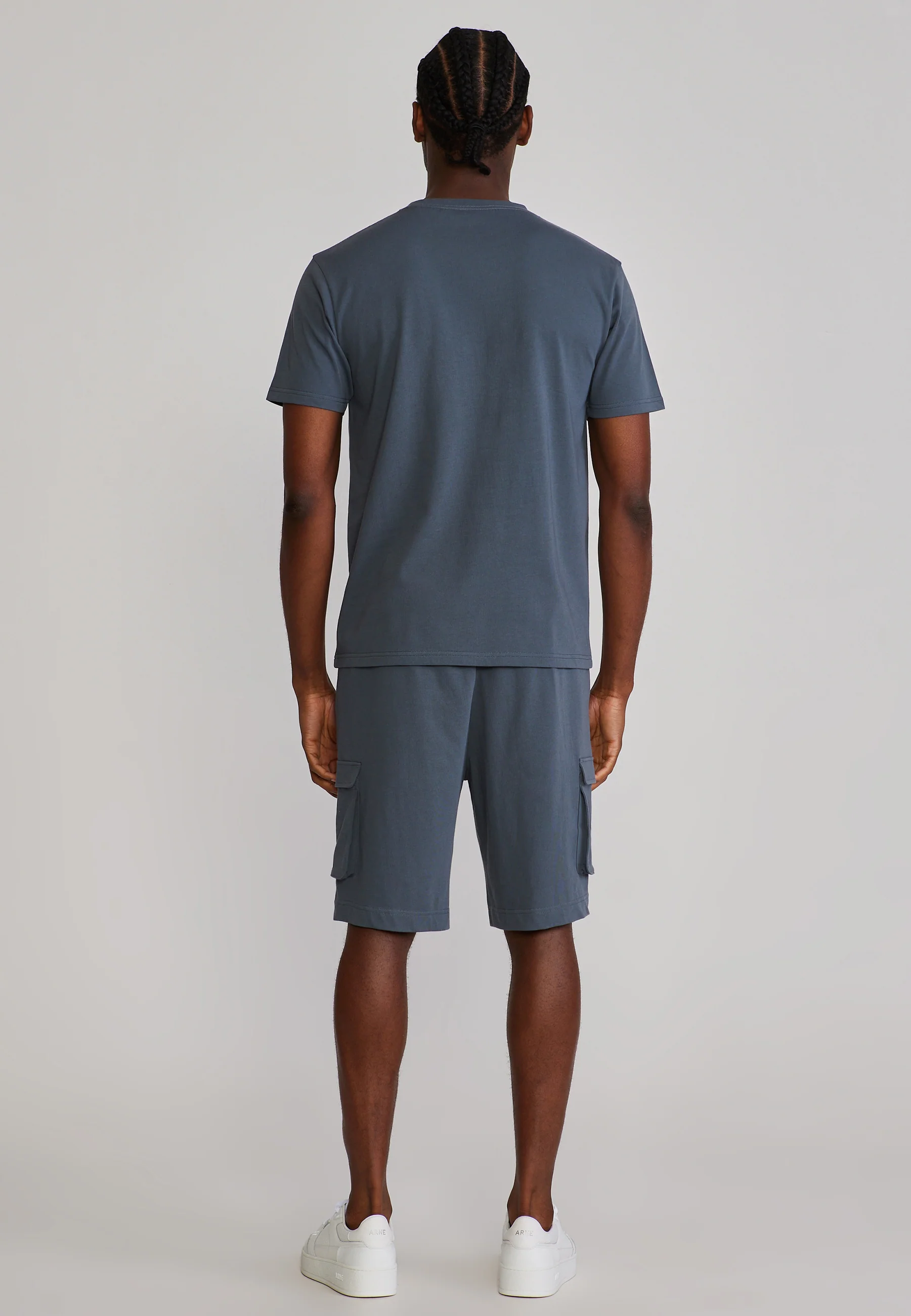 Grey T-Shirt and Shorts Set - Image 5