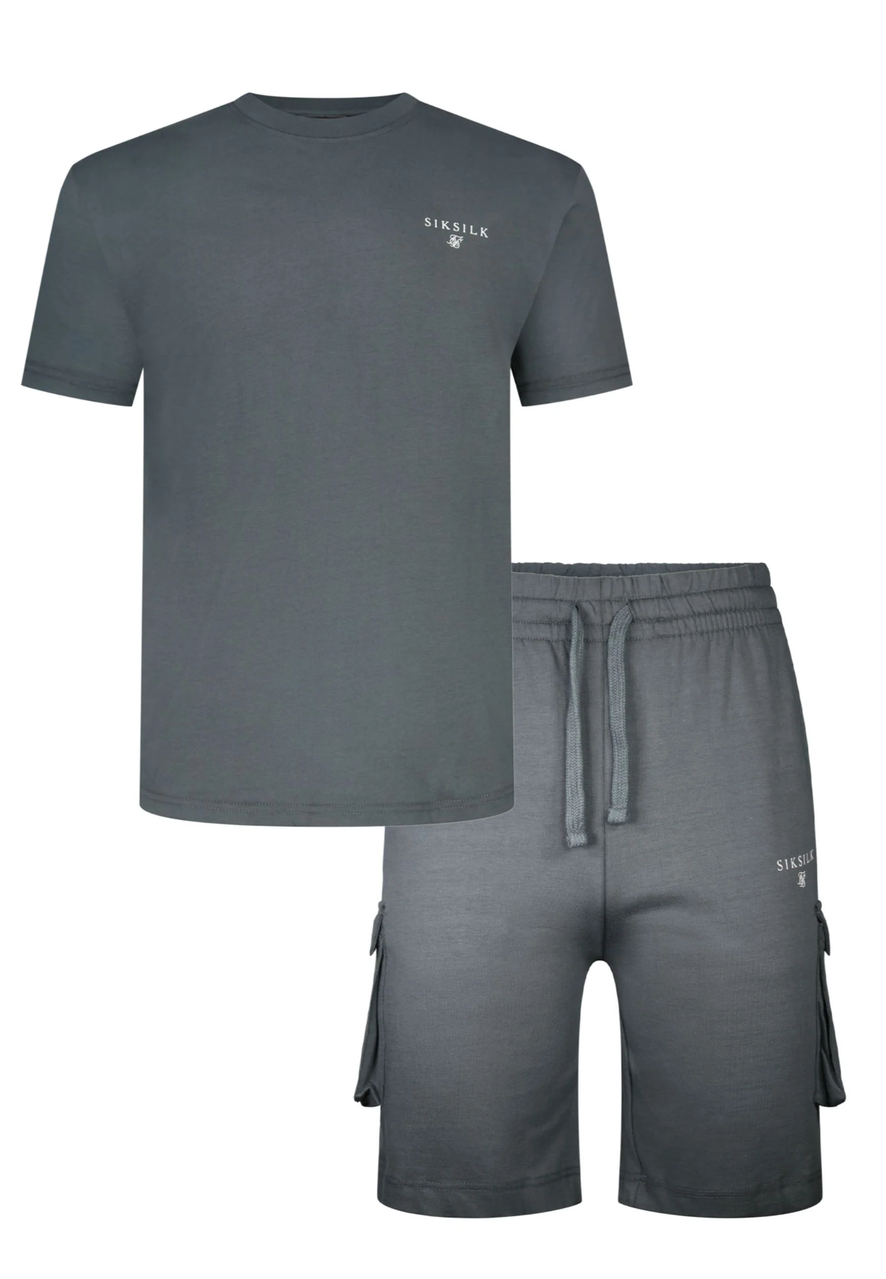 Grey T-Shirt and Shorts Set - Image 6