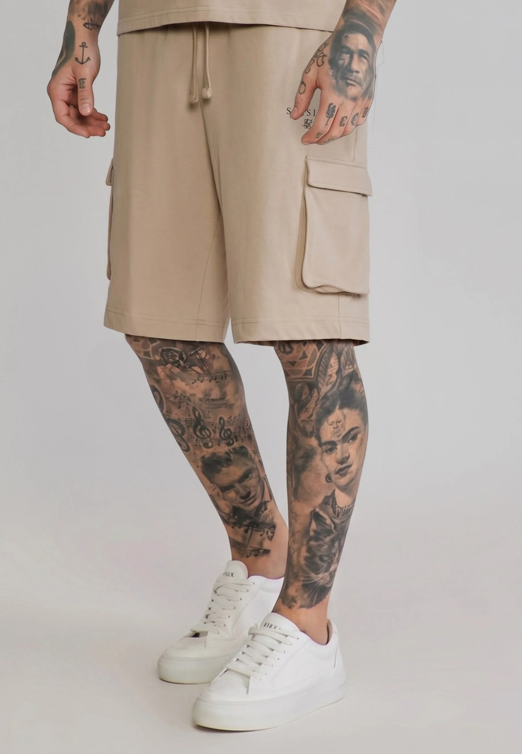 Beige T-Shirt and Shorts Set - Image 3