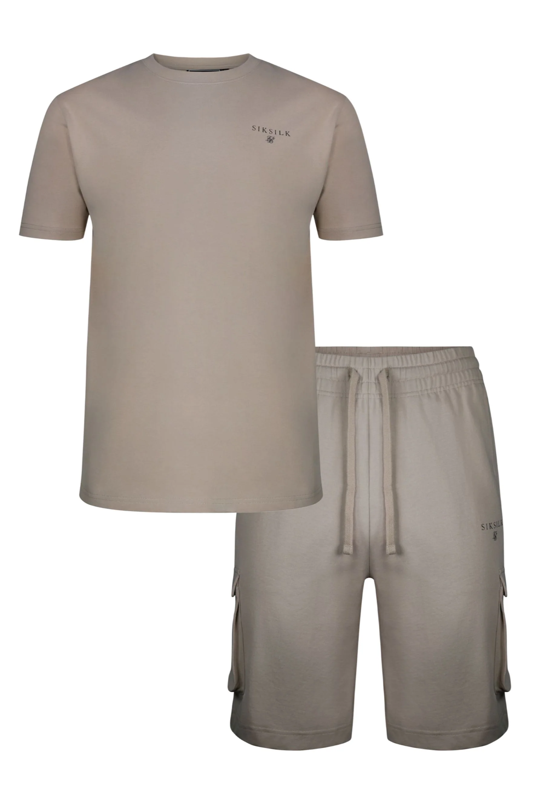 Beige T-Shirt and Shorts Set - Image 6