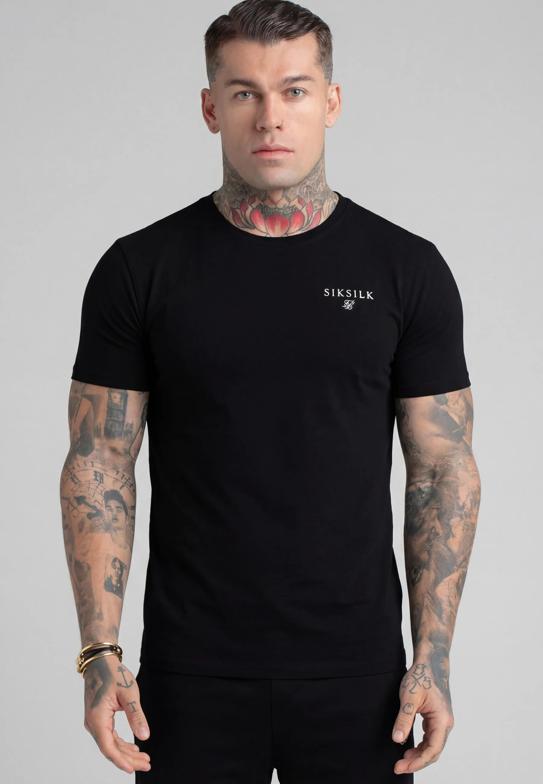 Black T-Shirt and Shorts Set - Image 3