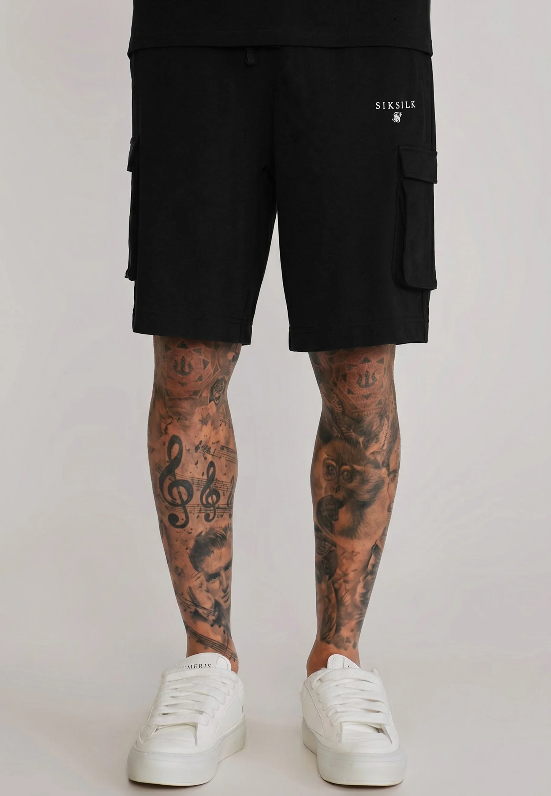 Black T-Shirt and Shorts Set - Image 4