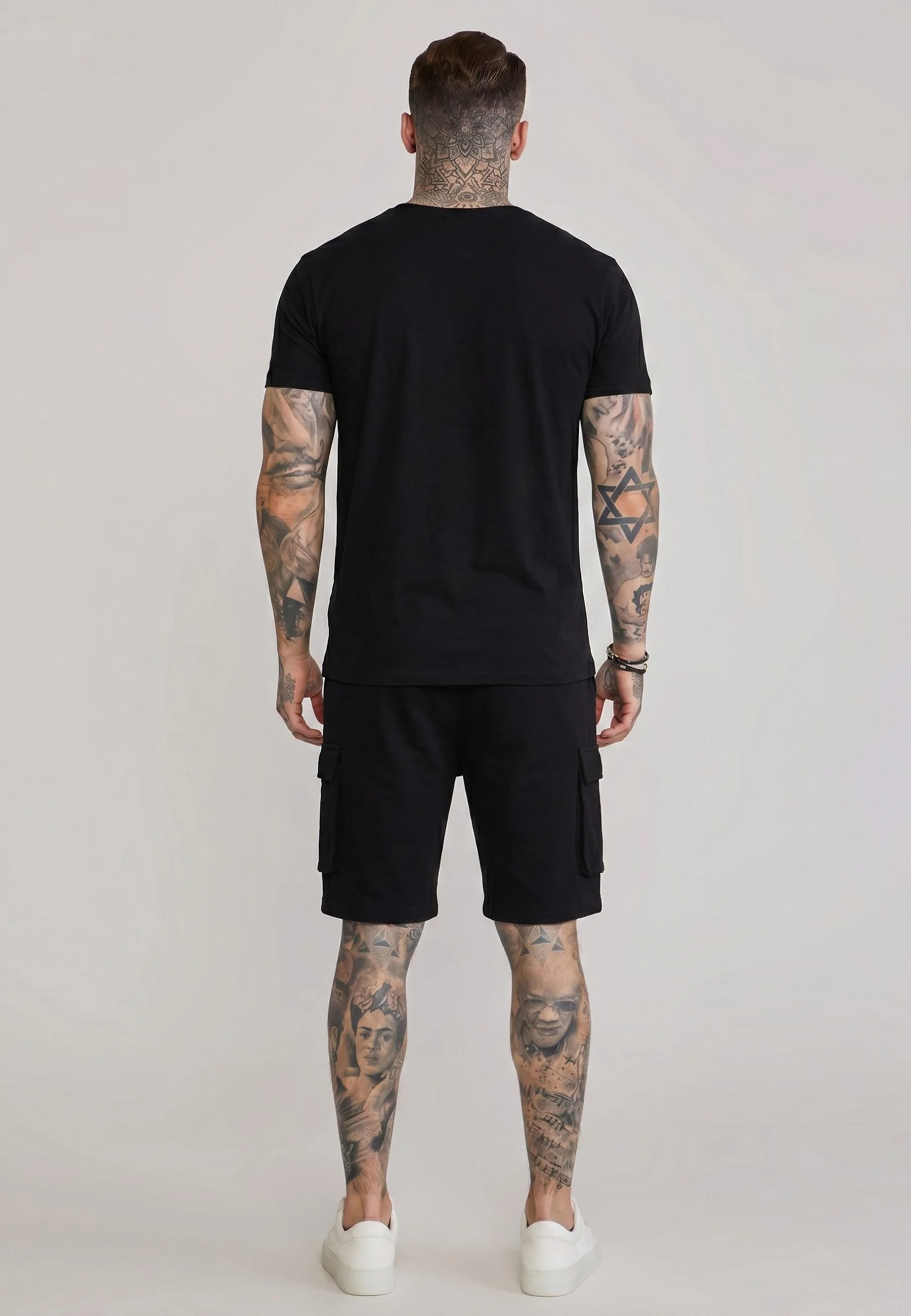 Black T-Shirt and Shorts Set - Image 6