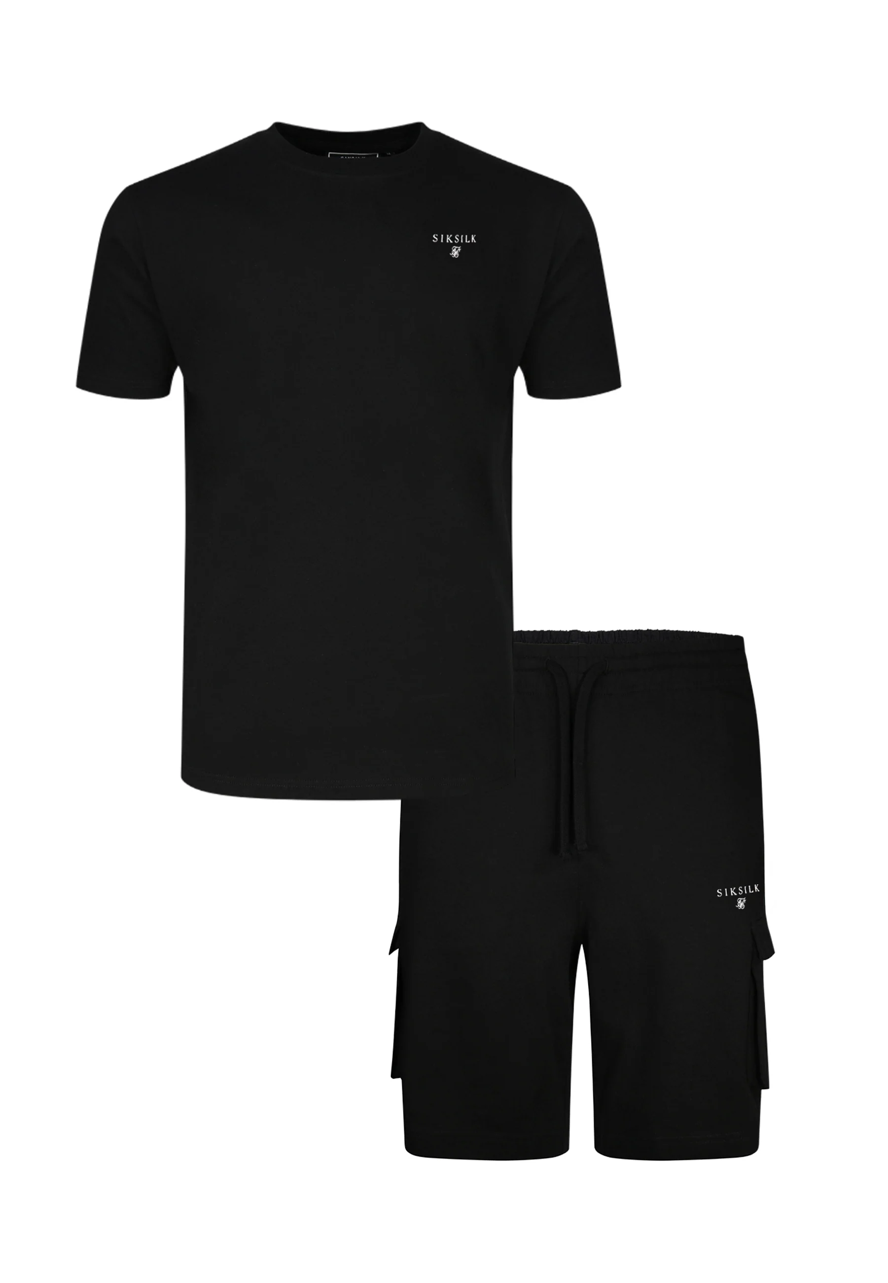 Black T-Shirt and Shorts Set - Image 7