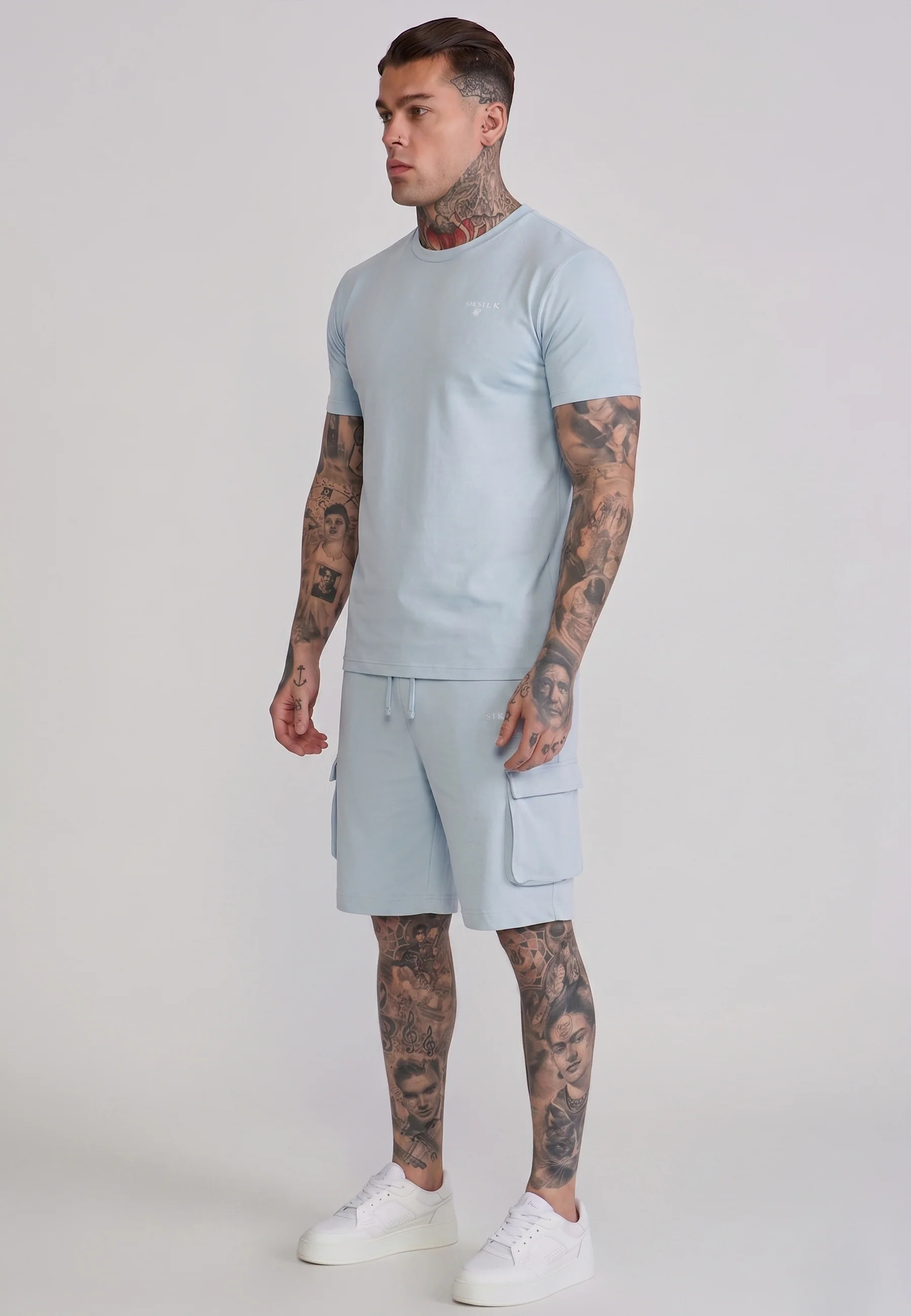 Blue T-Shirt and Shorts Set - Image 4