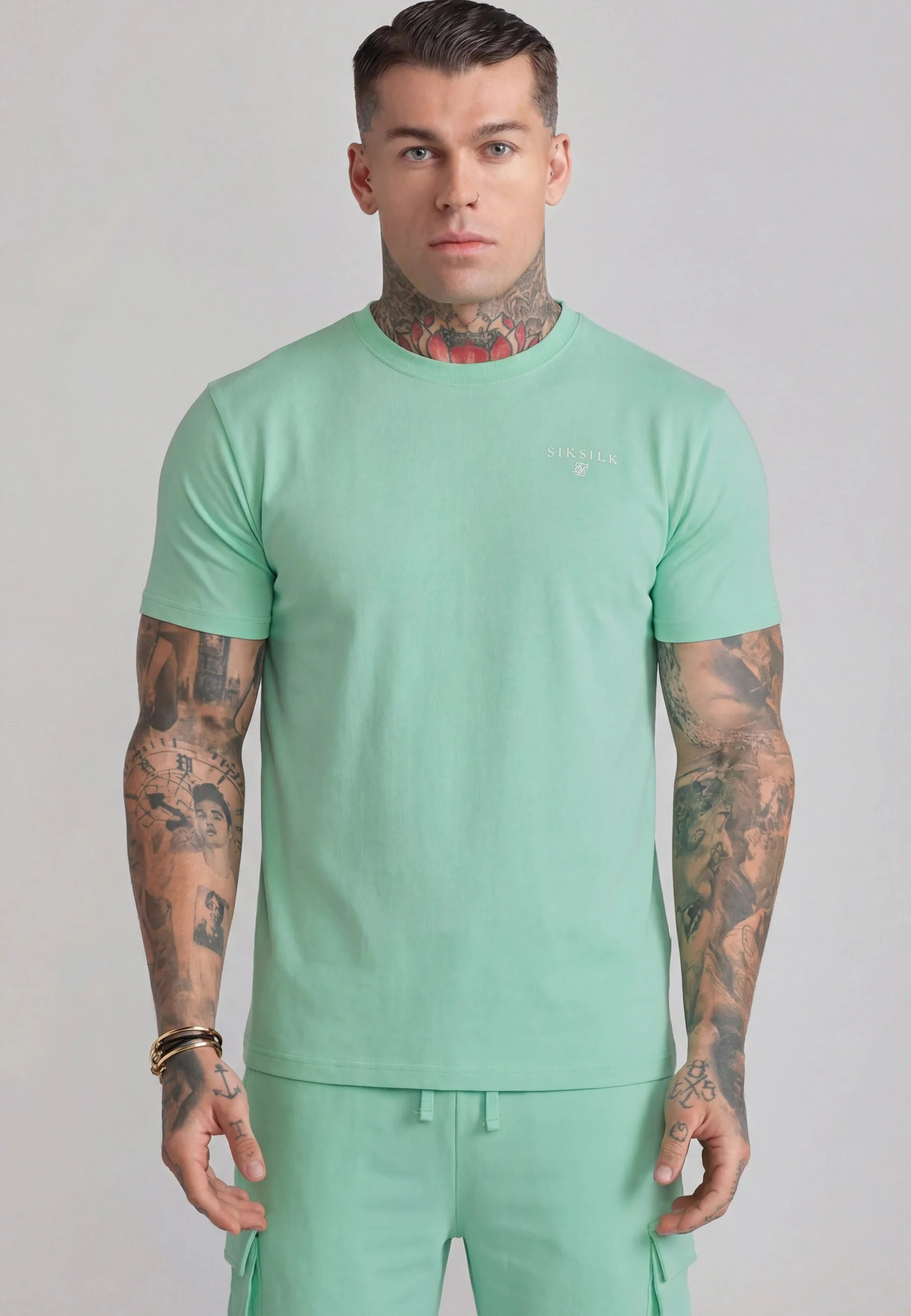 Green T-Shirt and Shorts Set - Image 3