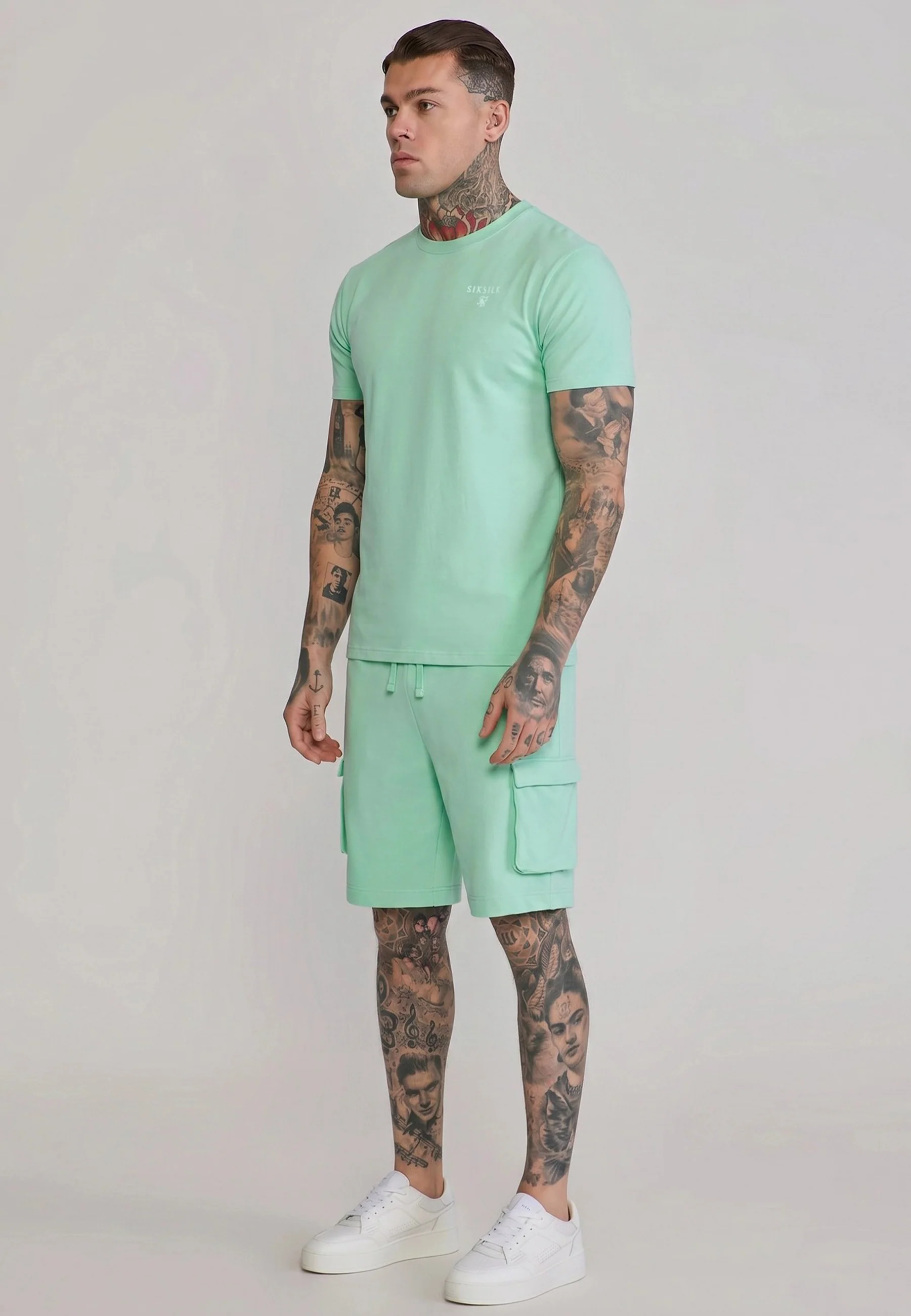 Green T-Shirt and Shorts Set - Image 5