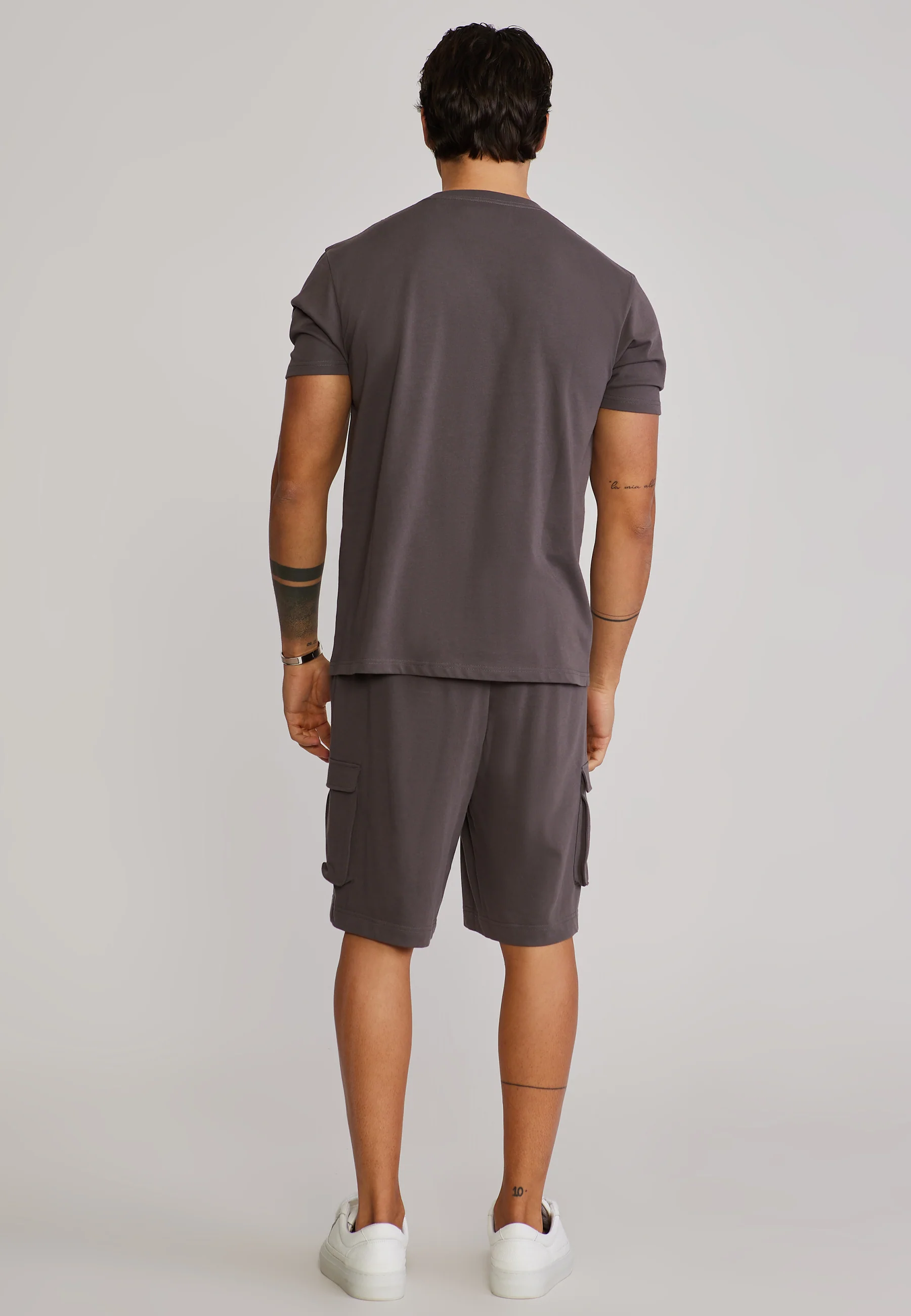 Brown T-Shirt and Shorts Set - Image 5