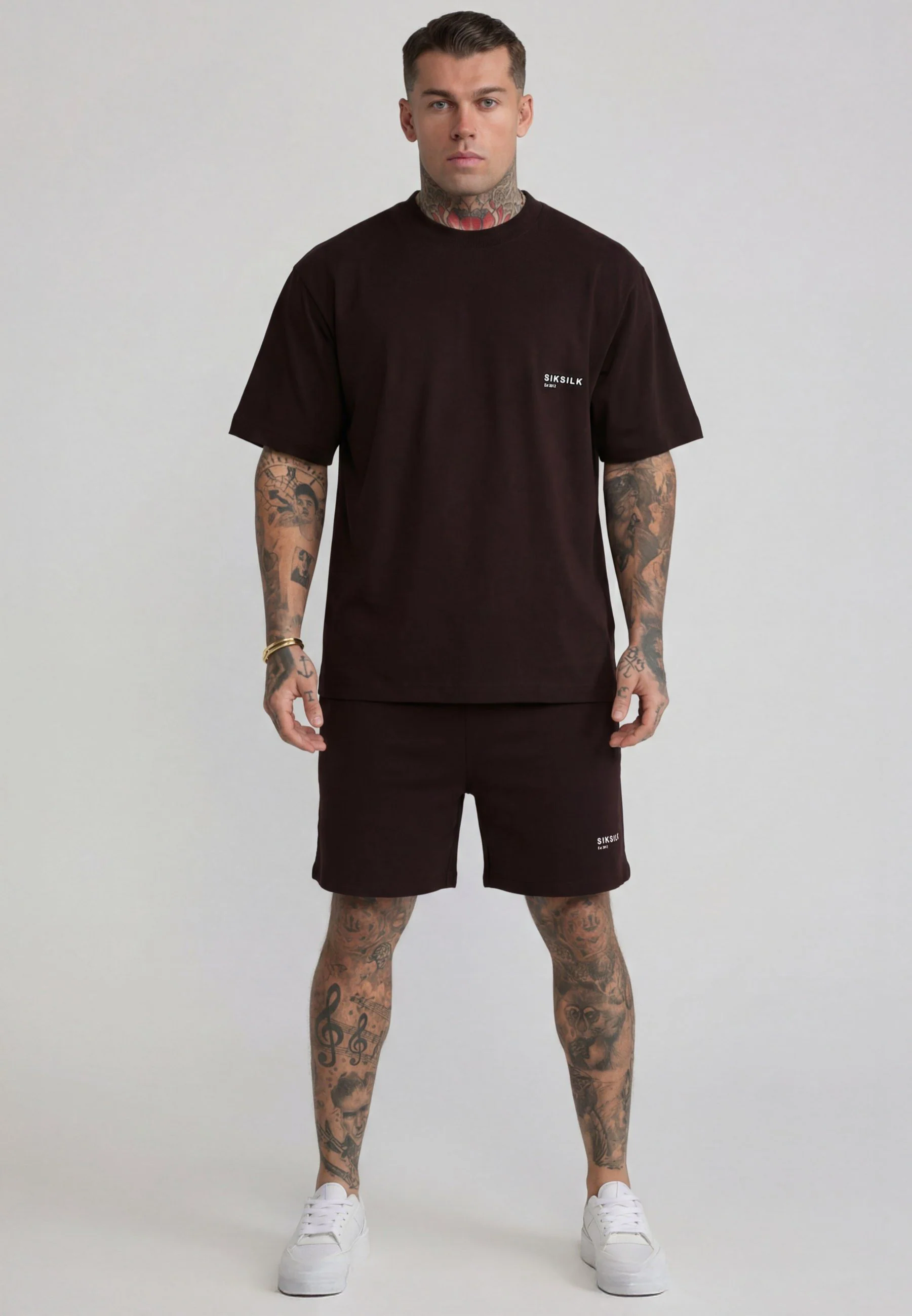 Brown T-Shirt and Shorts Set - Image 2