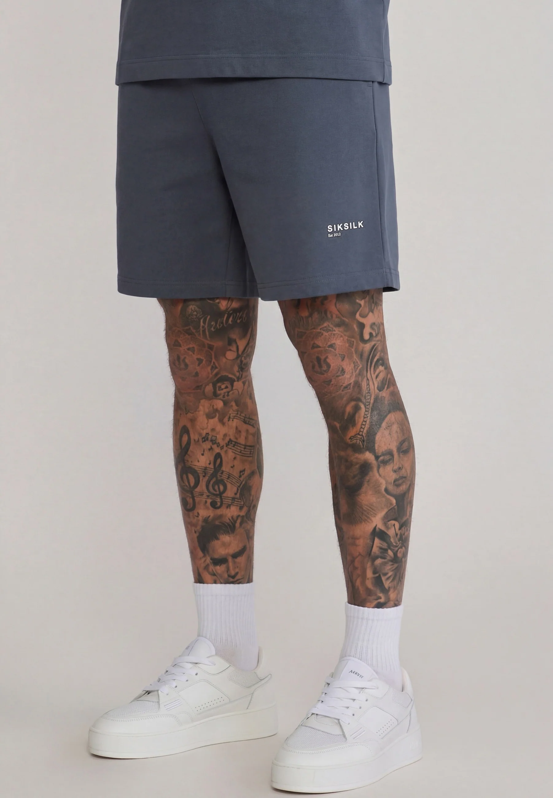 Grey T-Shirt and Shorts Set - Image 4